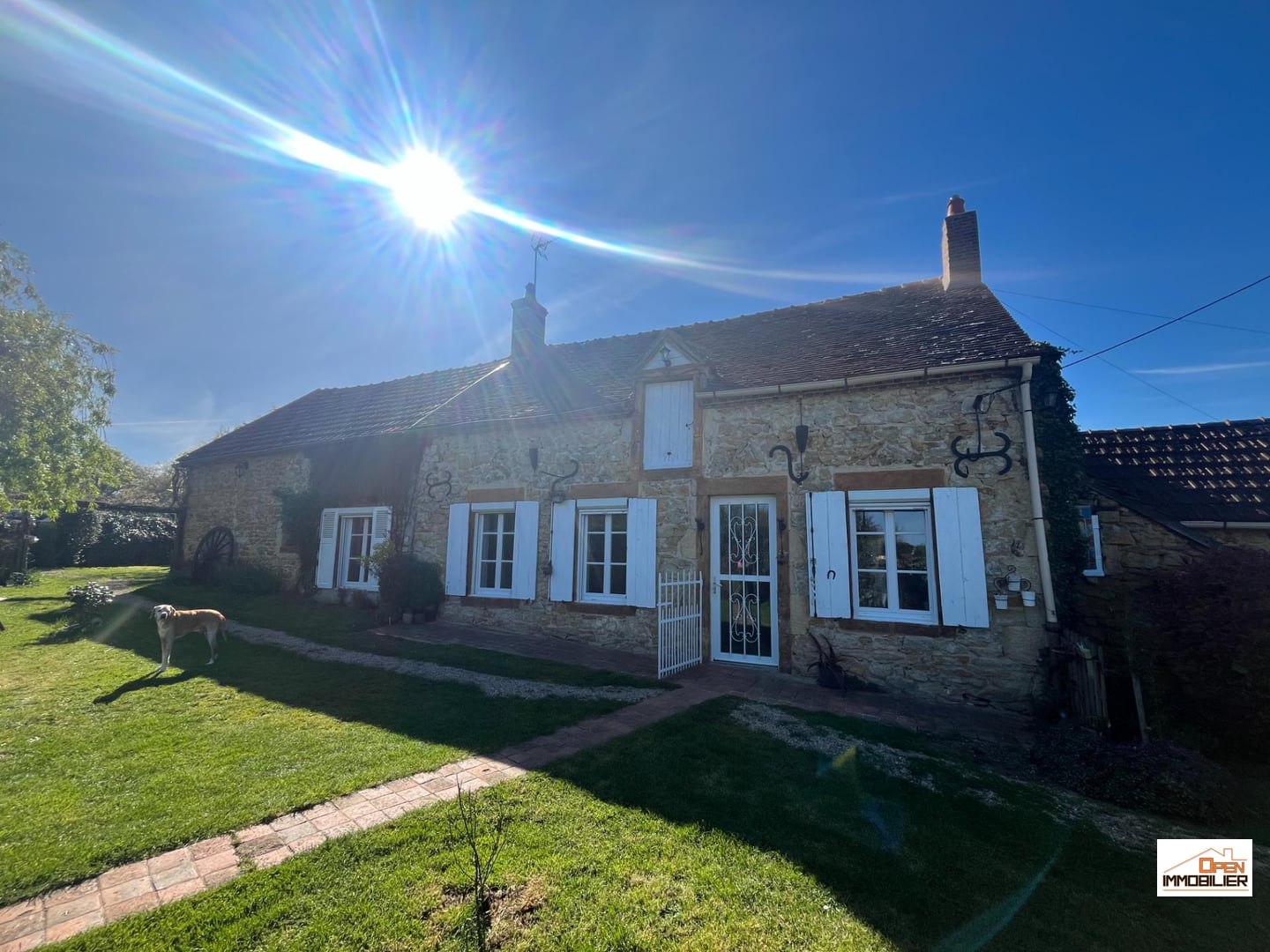 Maison de campagne de plain-pied au calme !