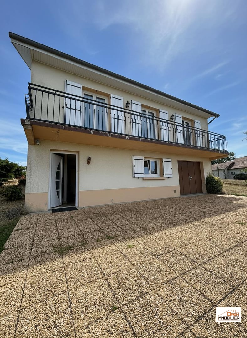 MAISON 100 m² AVEC JARDIN CLOS ET PUITS - Chaptelat