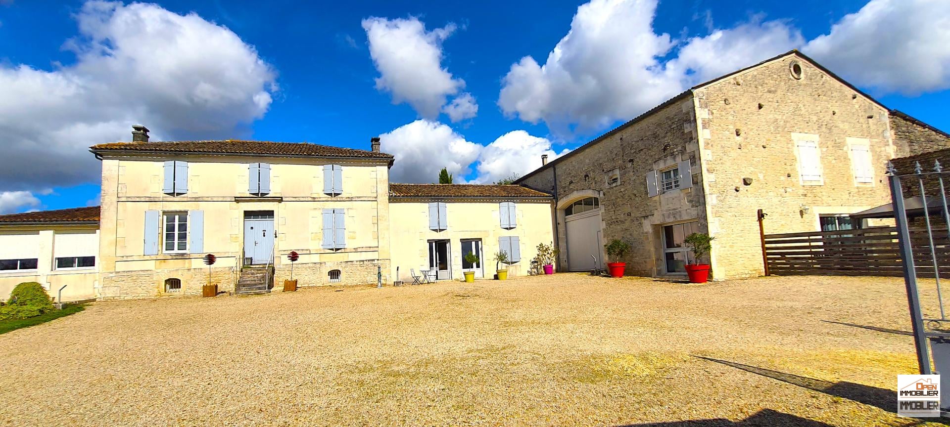 Maison charentaise rénovée