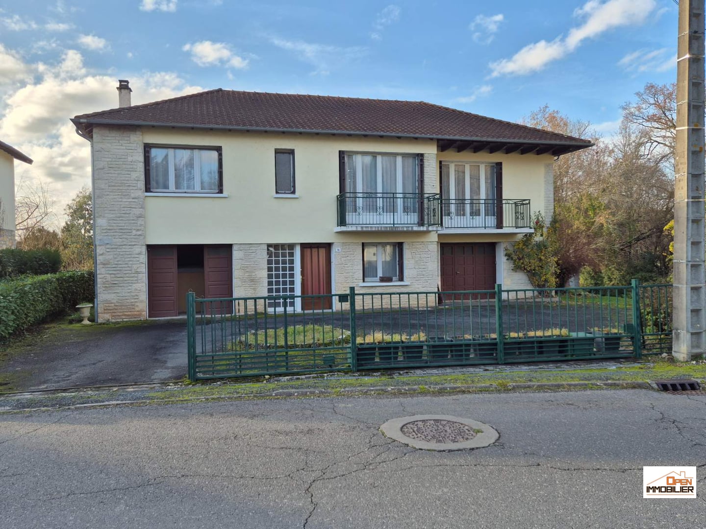 Maison 103m² T 7 jardin MANSAC - Mansac