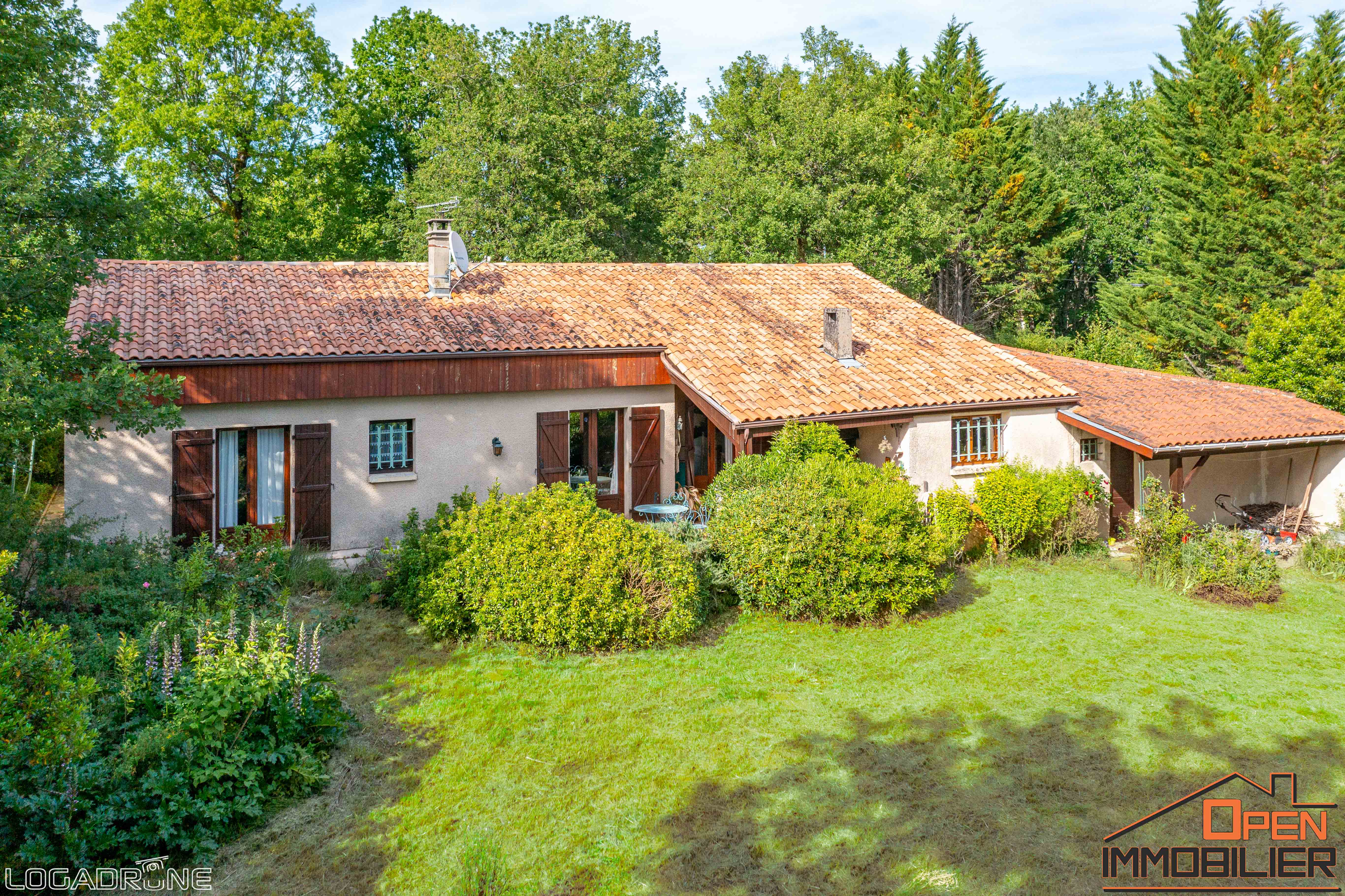 Maison de plain-pied 152 m2 4 chambres avec vue exceptionnelle Le Lédat