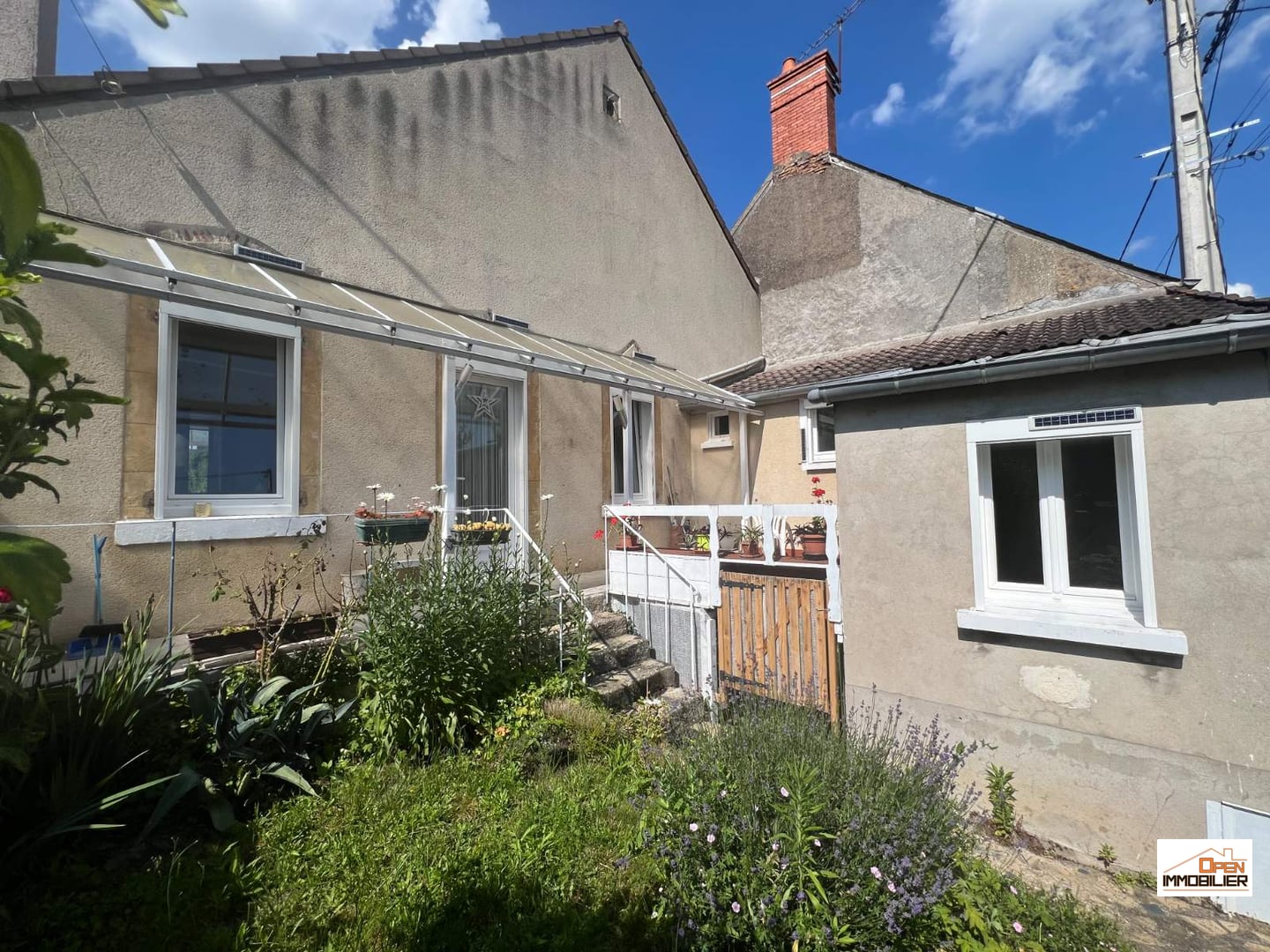 Maison de ville avec jardin !