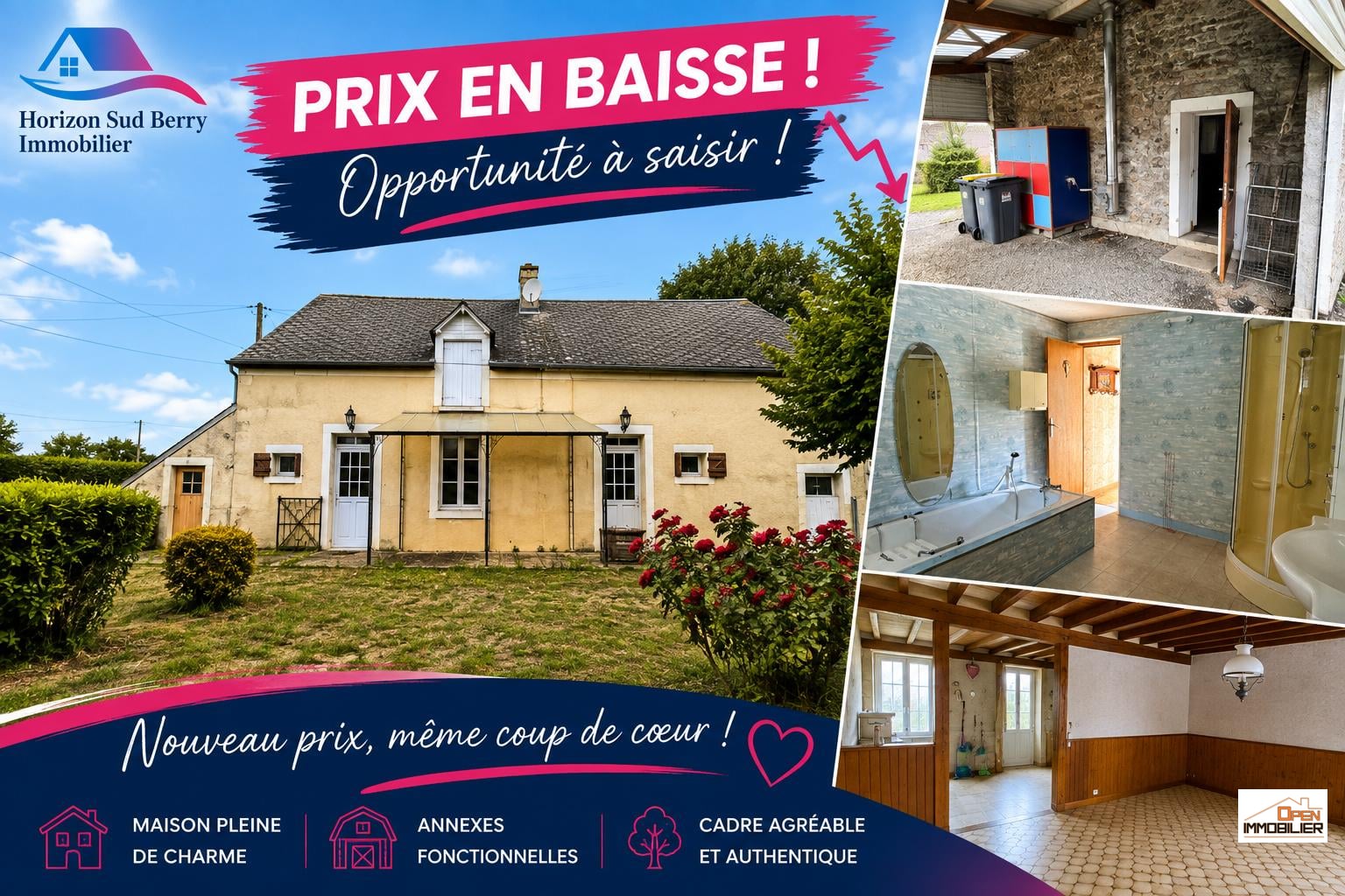 Maison de campagne - Saint-Saturnin