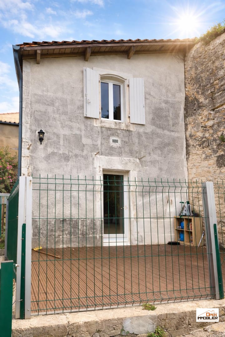 Maison T2 avec grande terrasse
