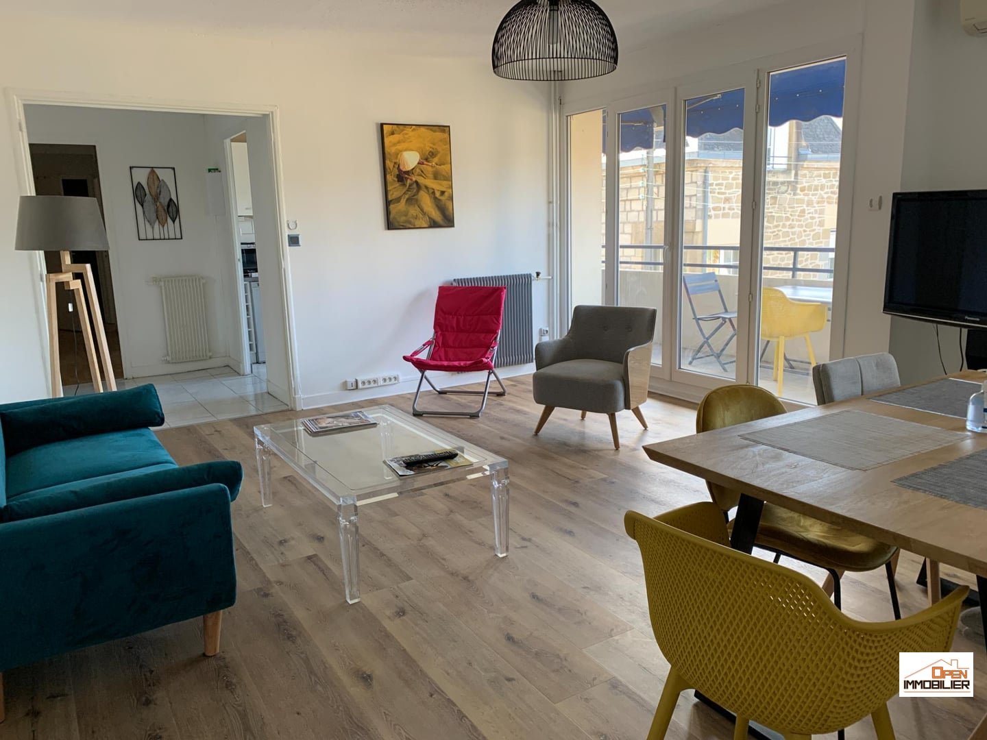 Appartement T3 avec terrasse et garage