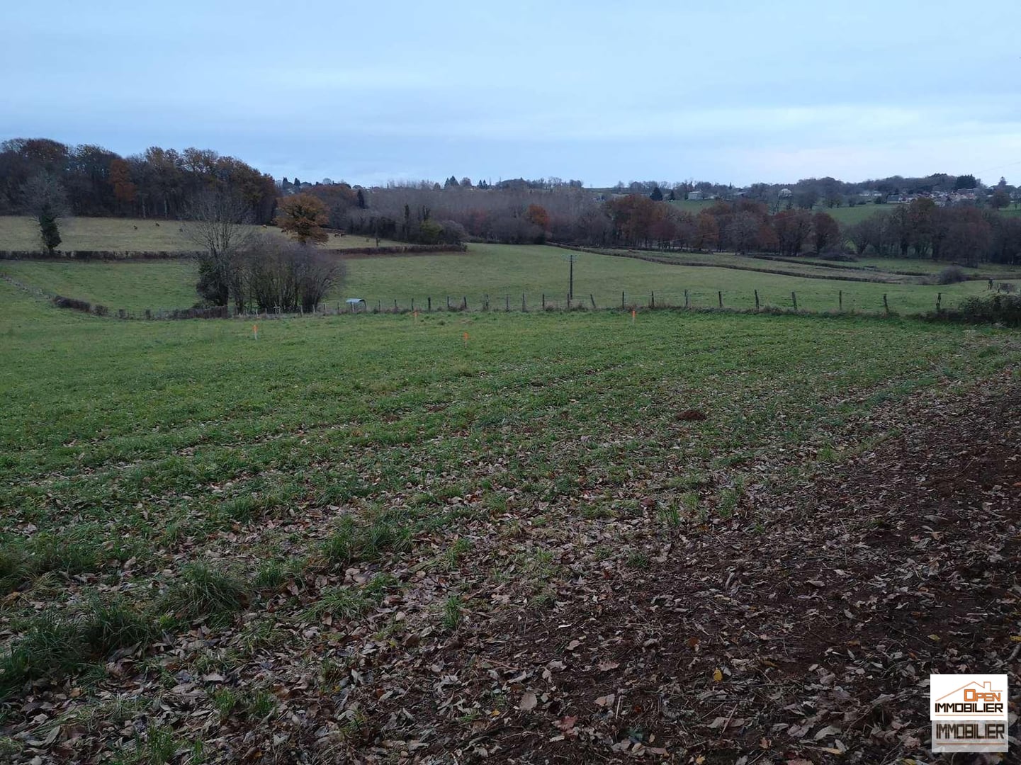 Terrain constructible d'environ 2536 m², 19700 Seilhac