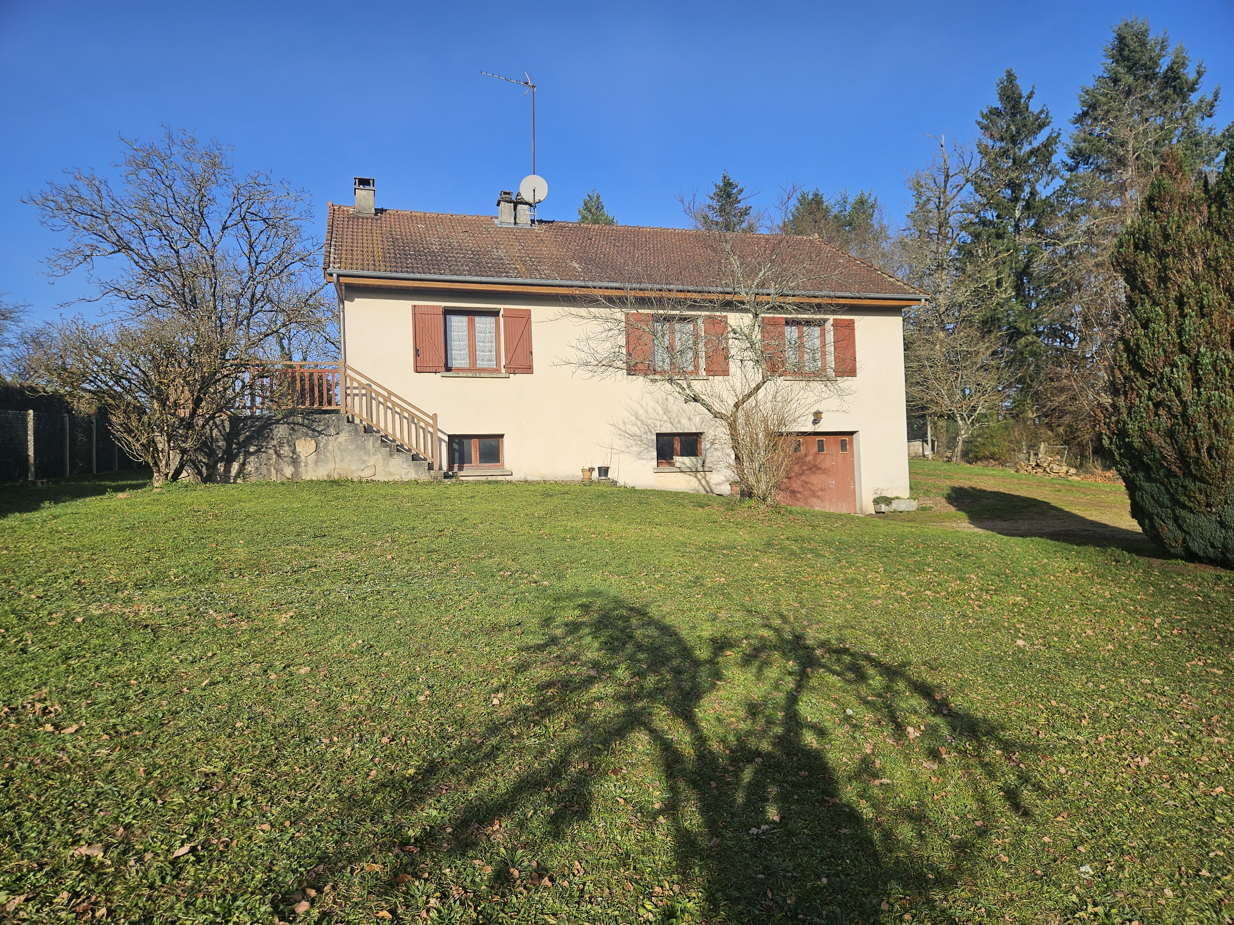 Maison sur sous-sol total