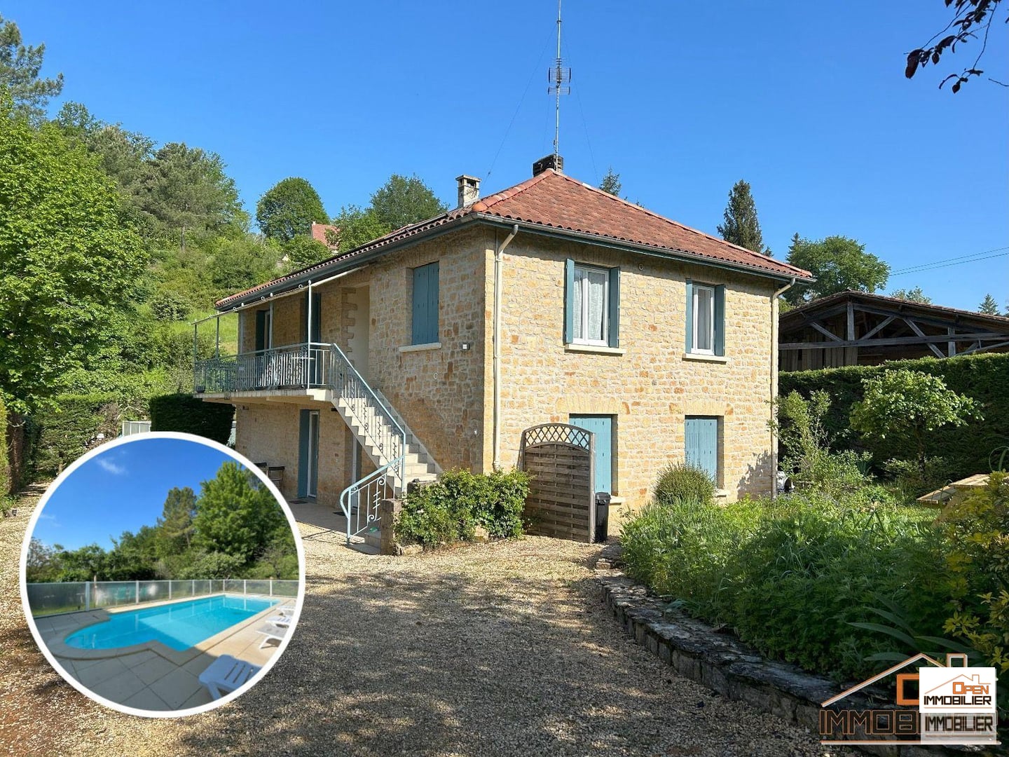 Maison 178m² - 6 pièces - Piscine - Terrain 1 074m²