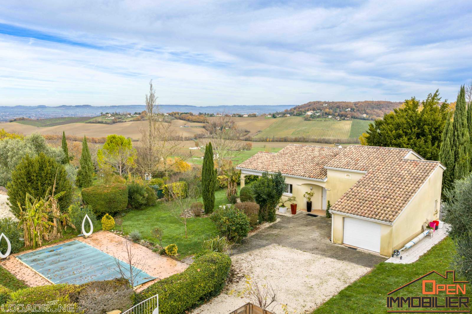 Maison T4 avec garage et piscine