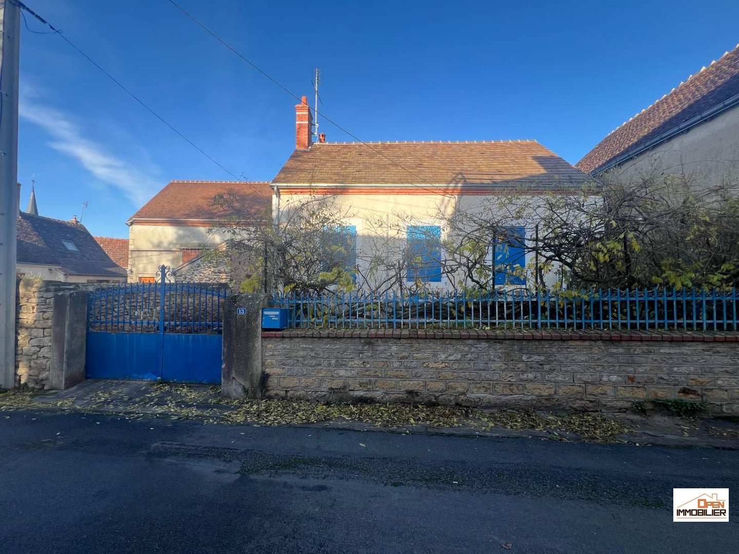 Maison de ville avec grange et jardin !