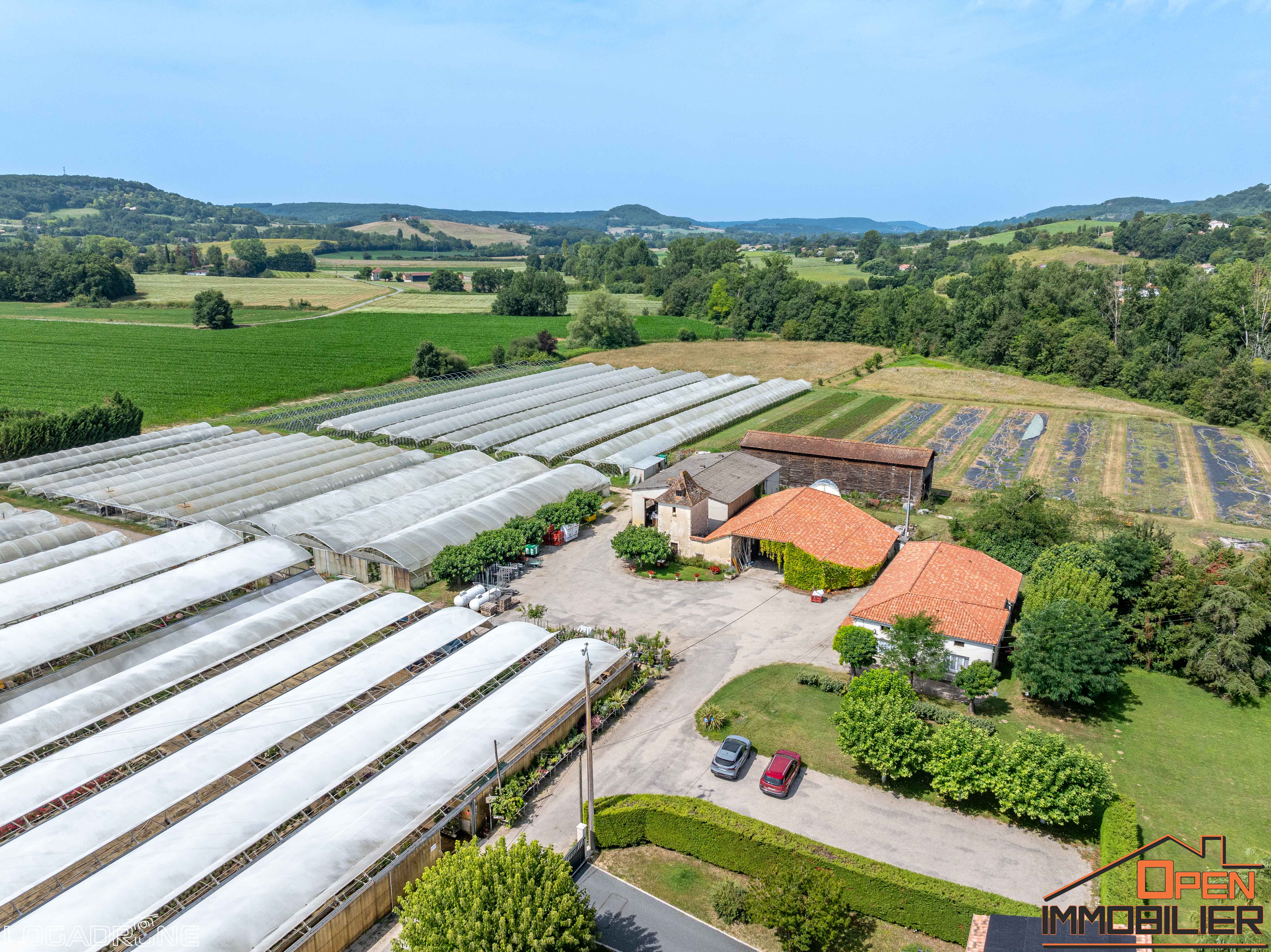 Propriété horticole