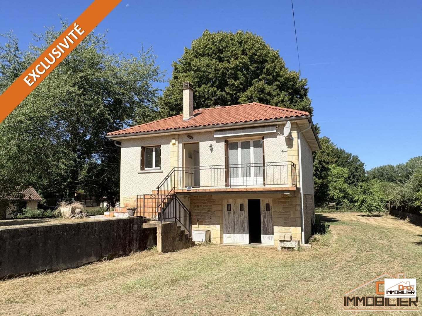 Maison 57m² – Sous-sol total -Terrain 1 460m²