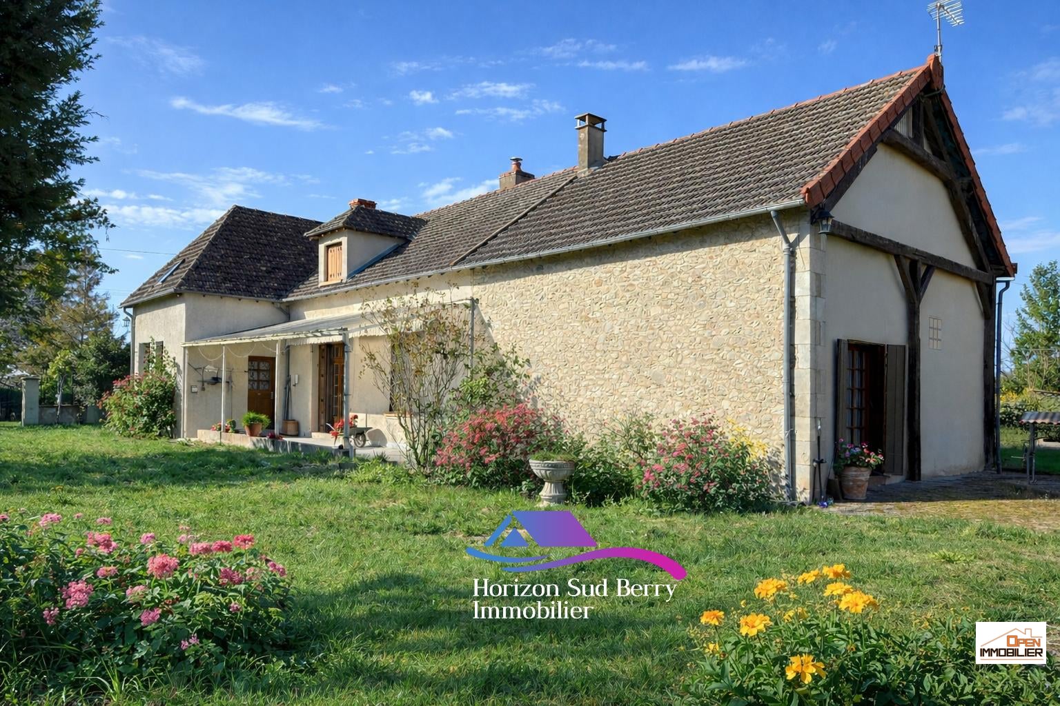 Maison de campagne sur 14 hectares