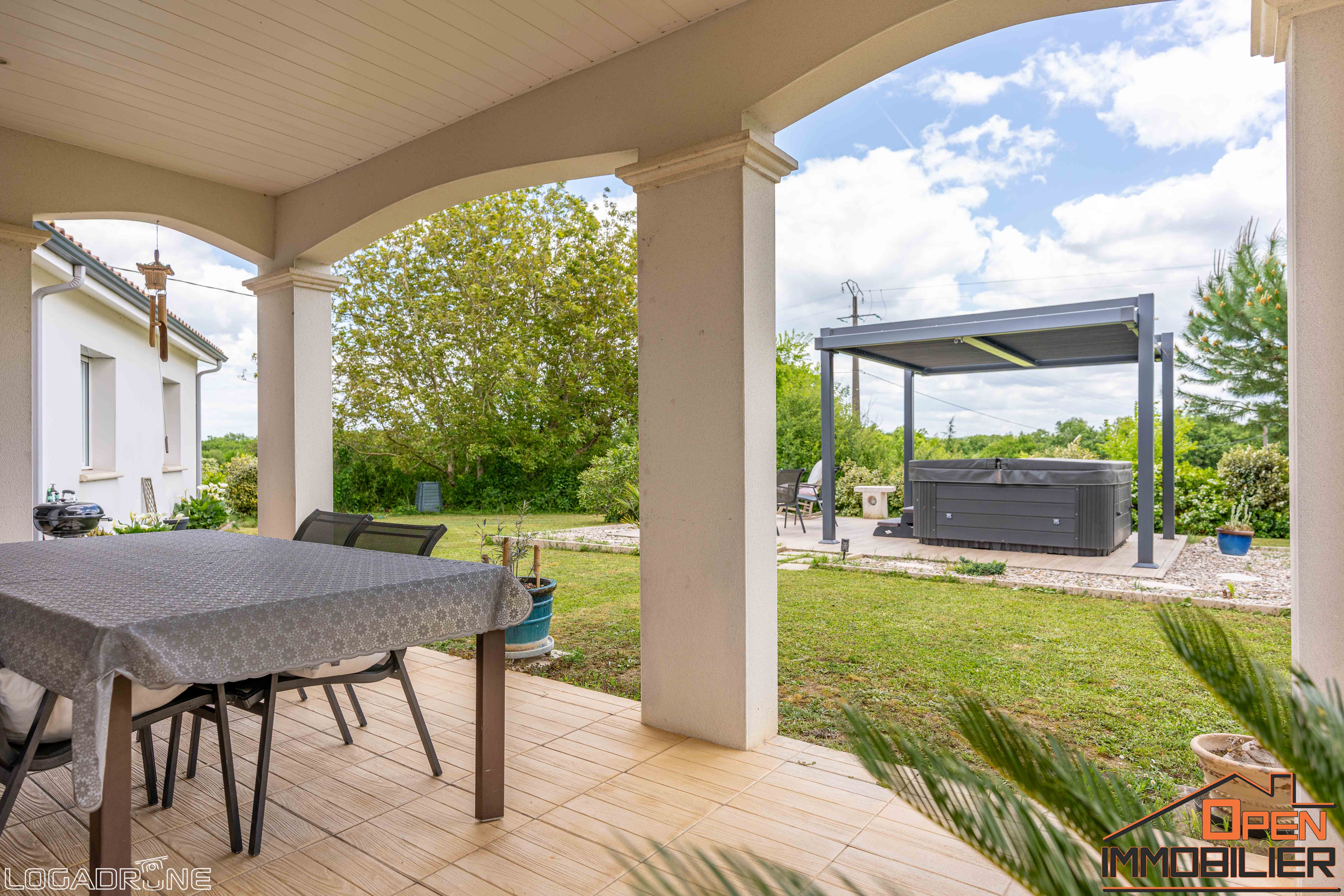 Photo 5 - Maison de Plain-Pied 110 m2 3 Chambres Vue exceptionnelle sur la Bastille de Monflanquin