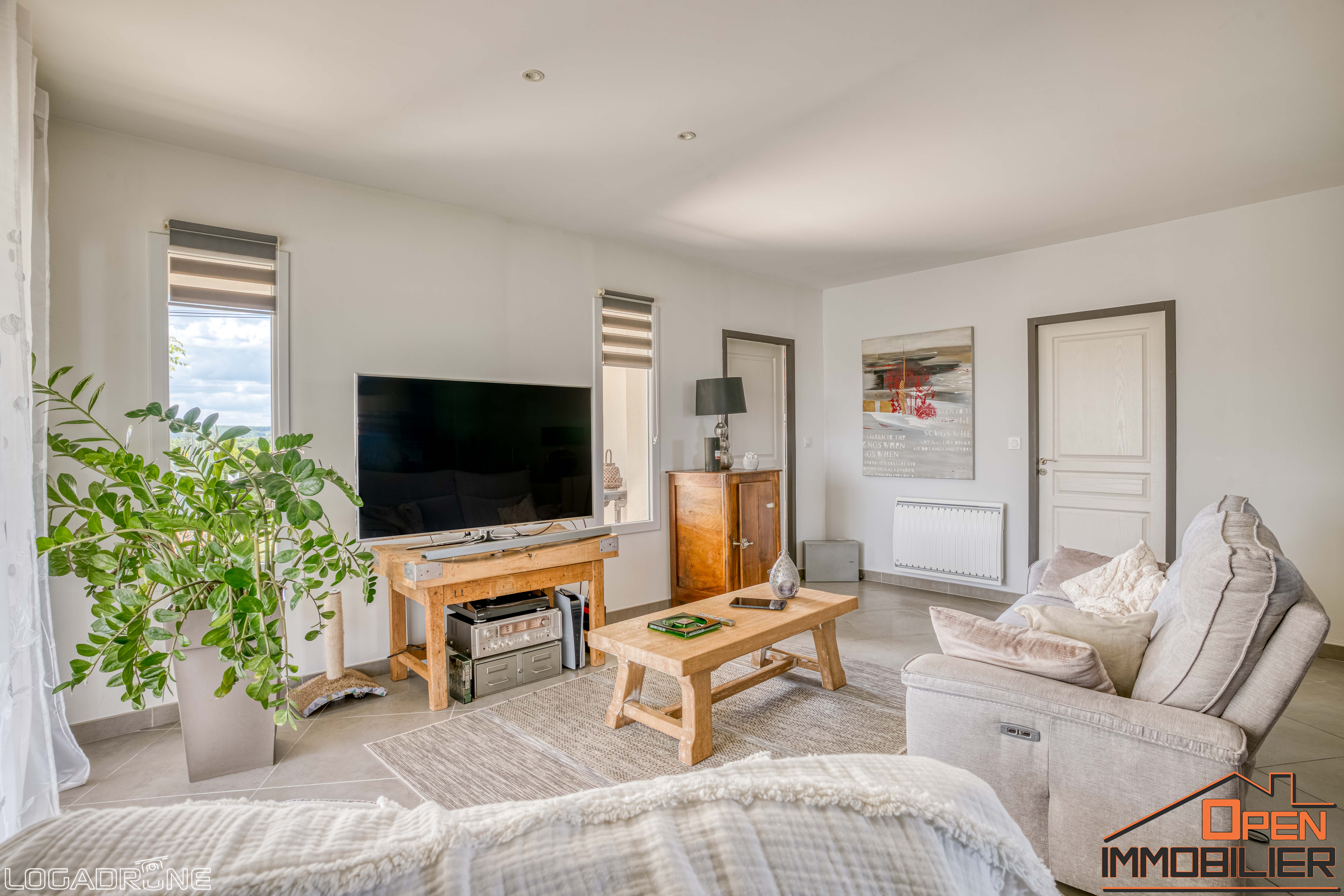 Photo 8 - Maison de Plain-Pied 110 m2 3 Chambres Vue exceptionnelle sur la Bastille de Monflanquin
