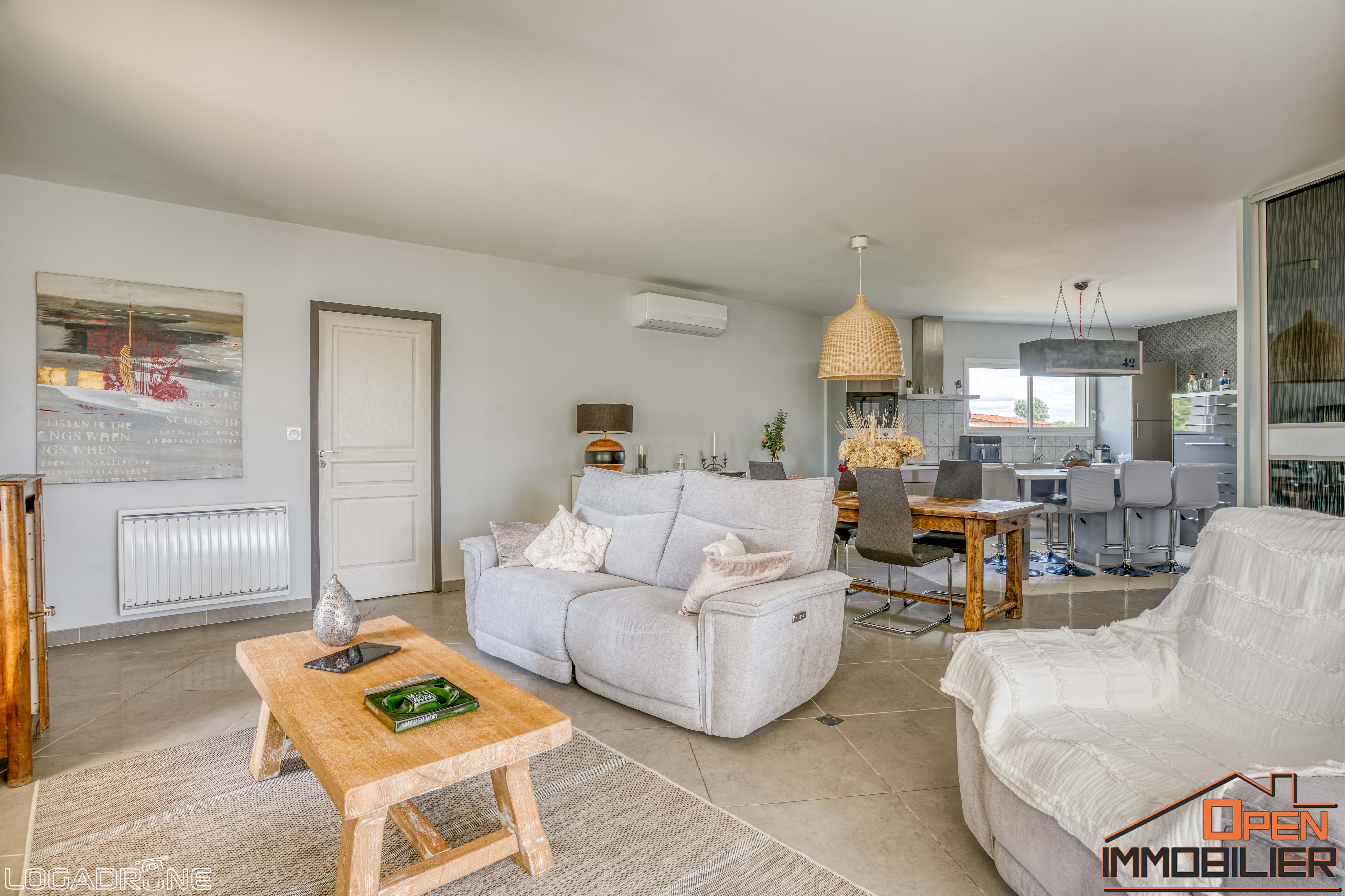Photo 9 - Maison de Plain-Pied 110 m2 3 Chambres Vue exceptionnelle sur la Bastille de Monflanquin