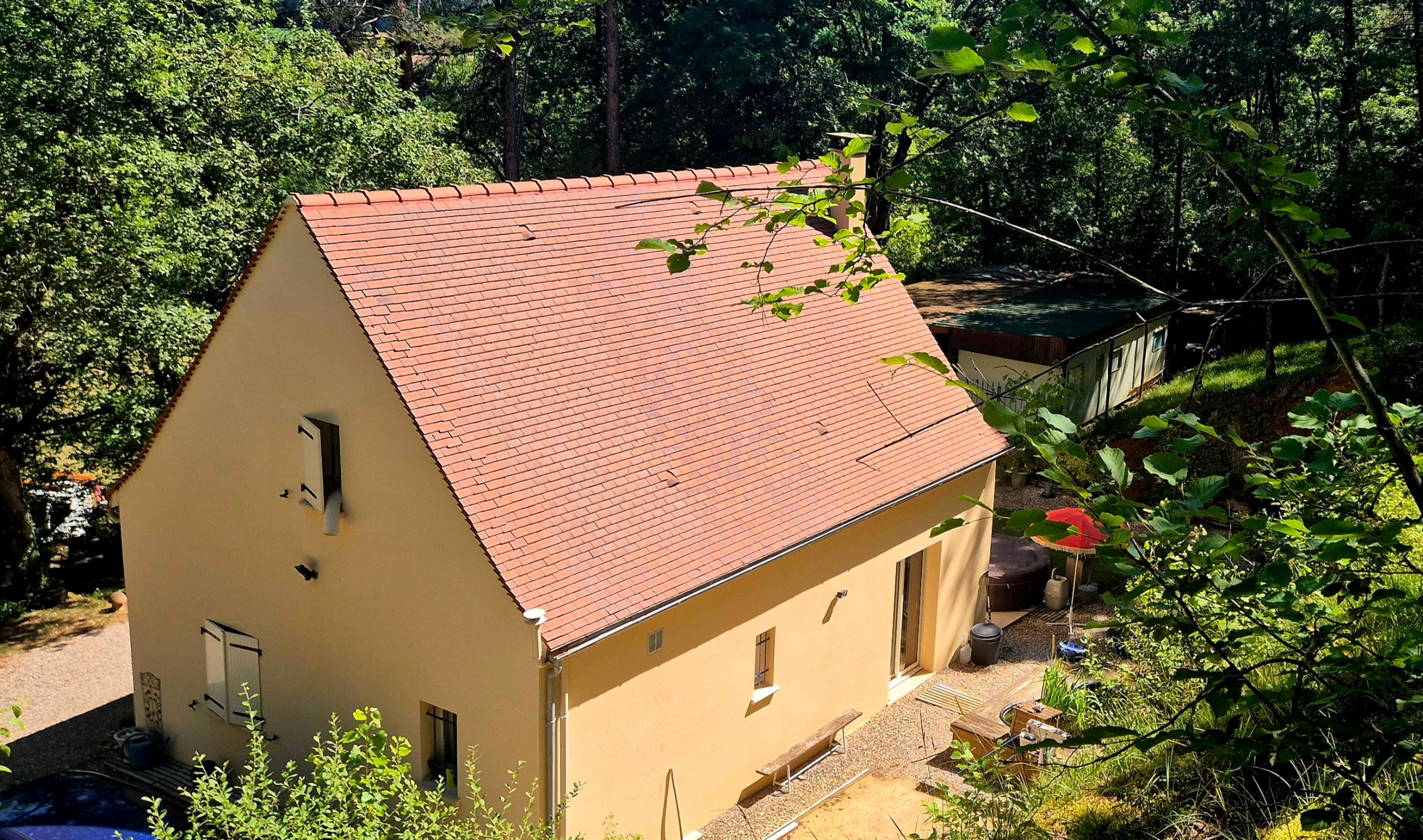 Photo 4 - CHARMANTE MAISON PÉRIGOURDINE AVEC VUE ET BOIS ET DÉPENDANCES