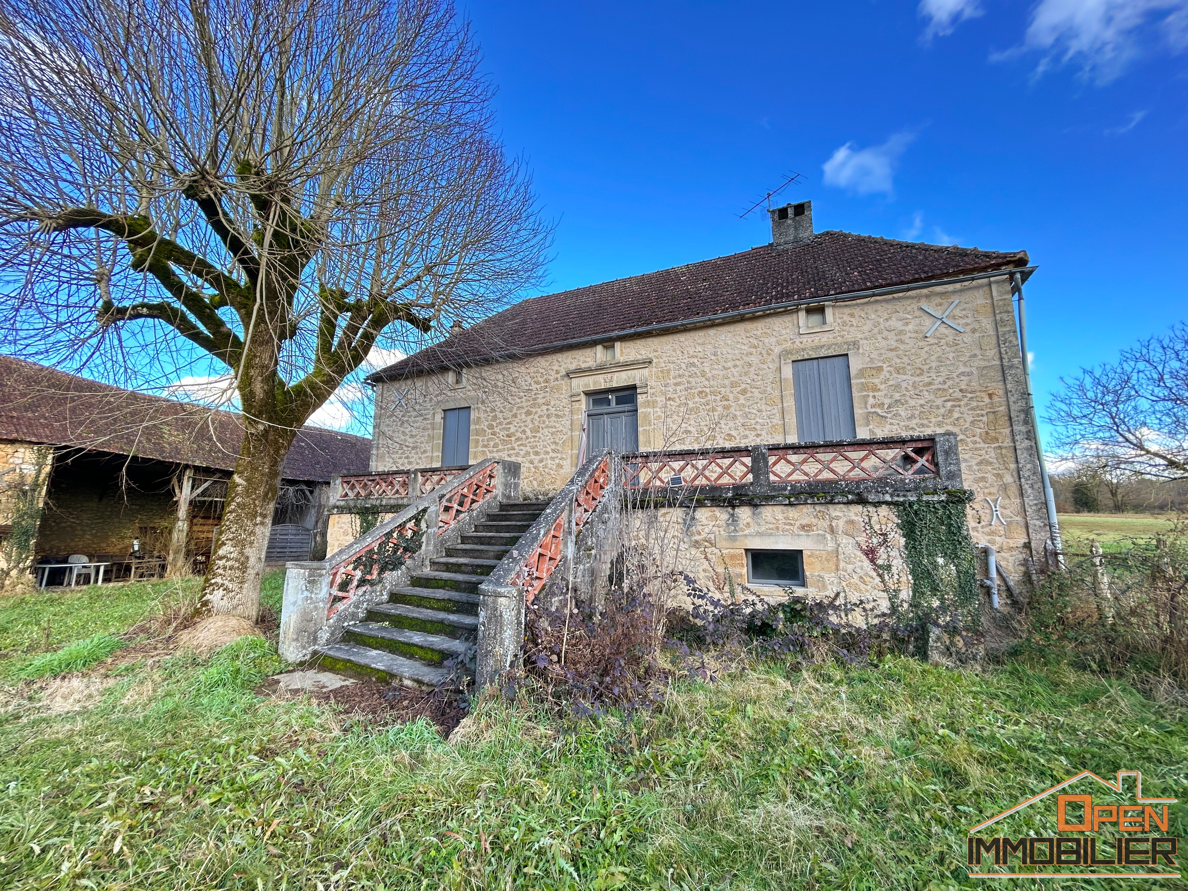 Photo 4 - Maison en pierre 101m²-Grange-Terrain 20 430m²
