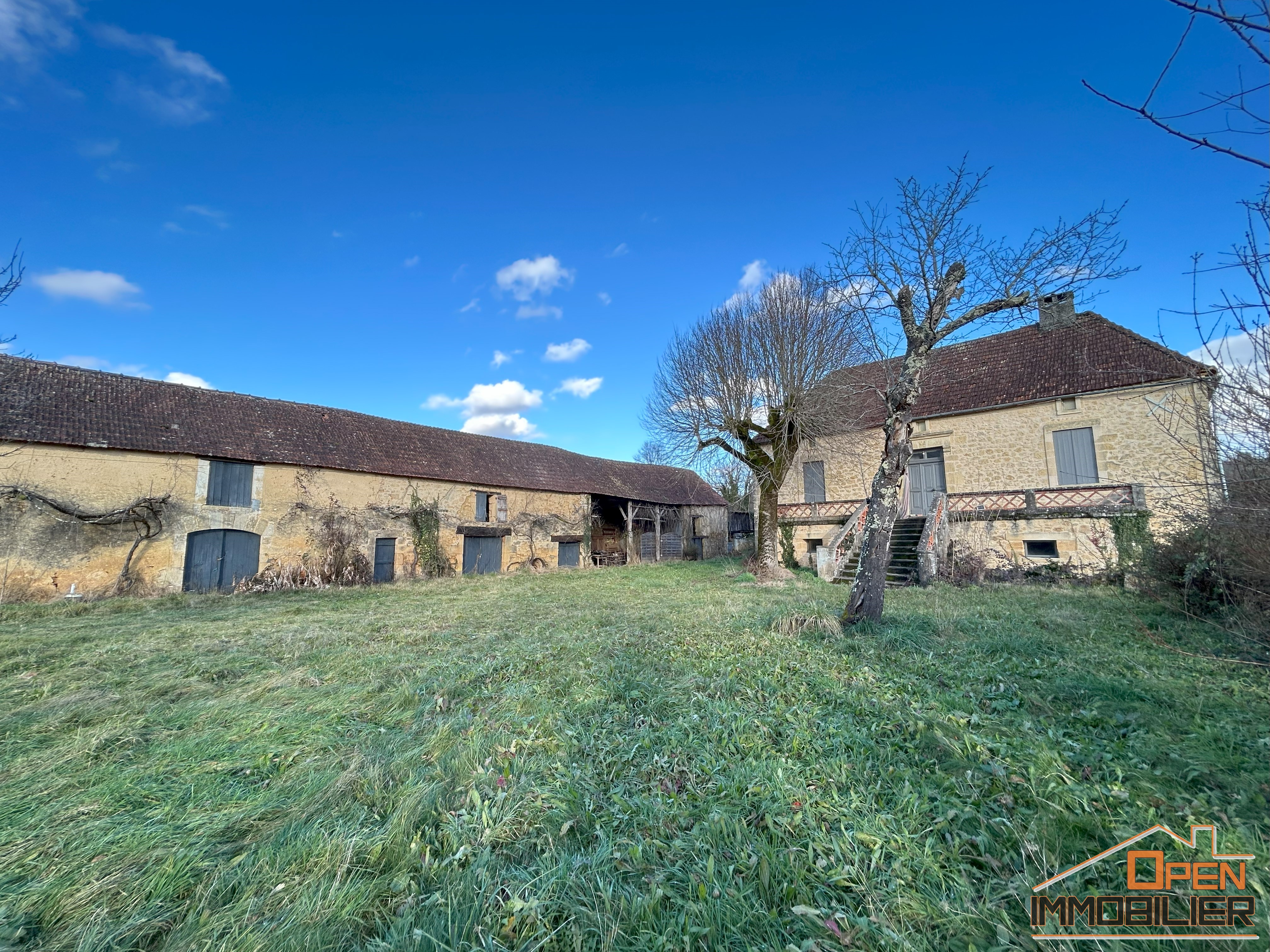 Photo 3 - Maison en pierre 101m²-Grange-Terrain 20 430m²
