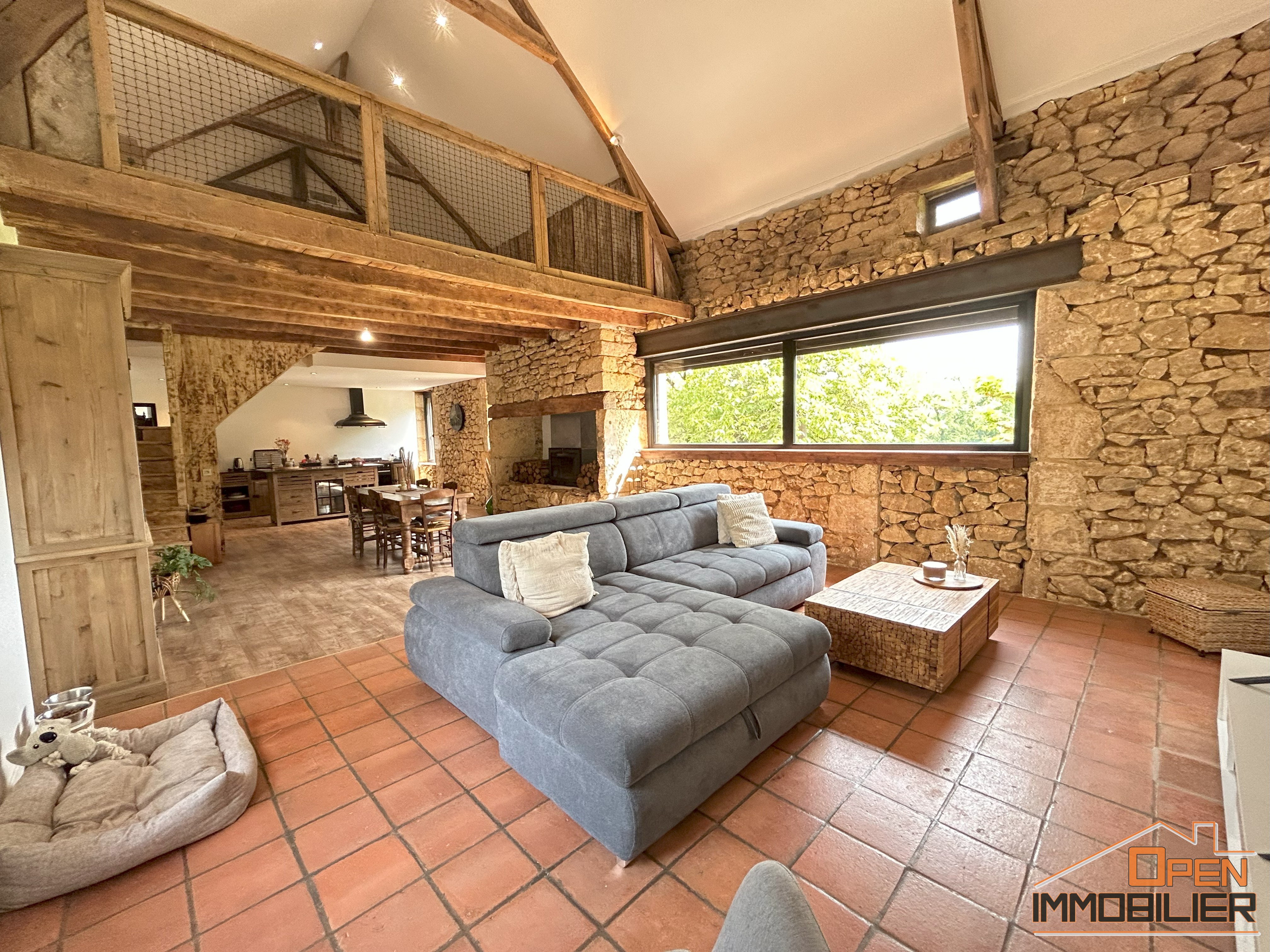 Photo 5 - Maison en pierre-161m²-Grange-Terrain 14 960m²