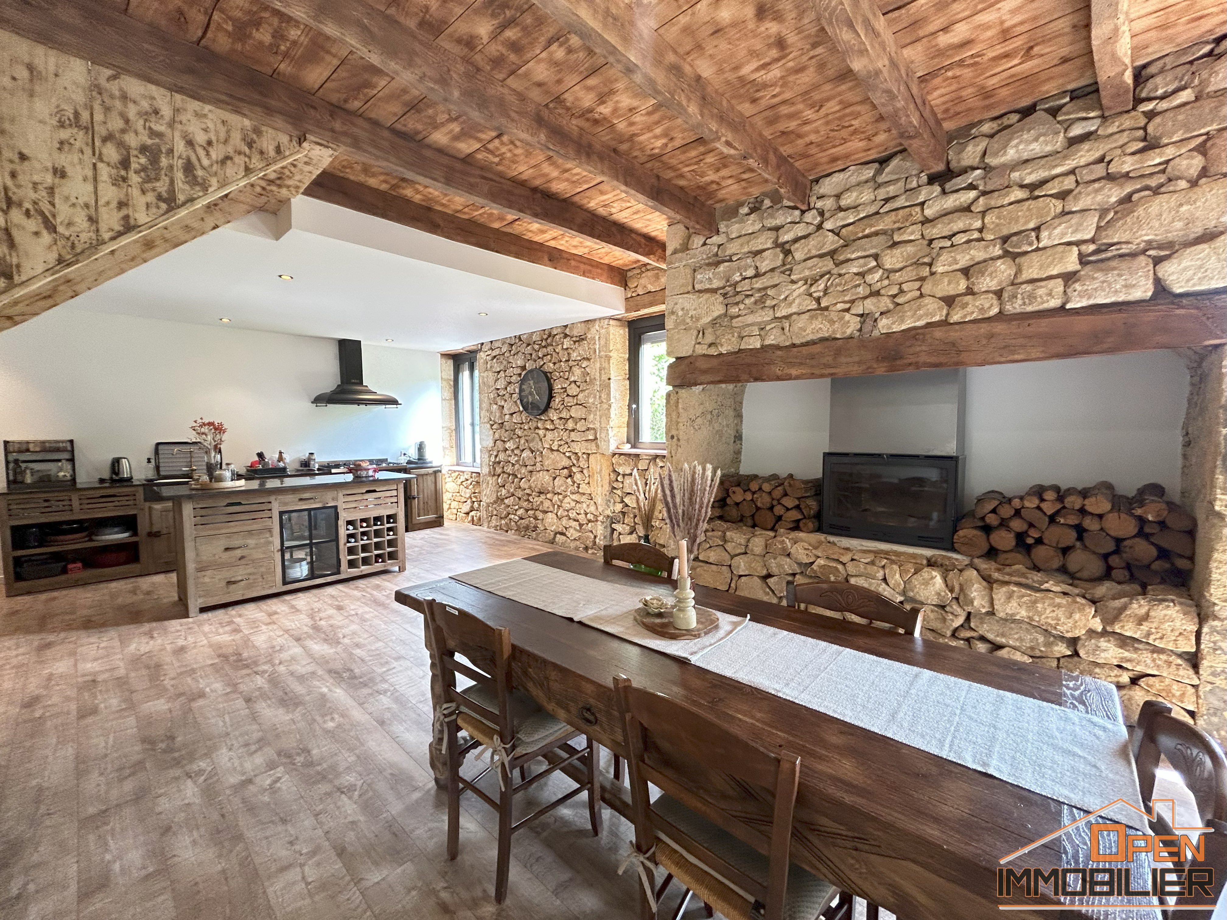 Photo 9 - Maison en pierre-161m²-Grange-Terrain 14 960m²