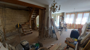 Photo 4 - Saint-Robert : maison à rénover avec courette.