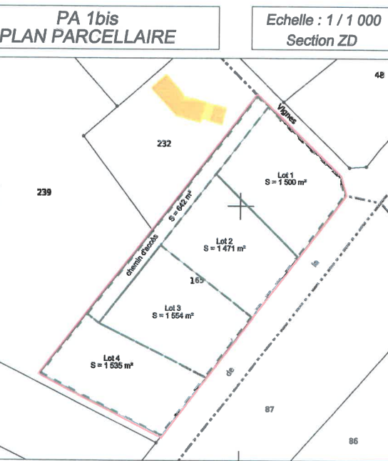 Terrain à bâtir - 1500 m² - Photo 2