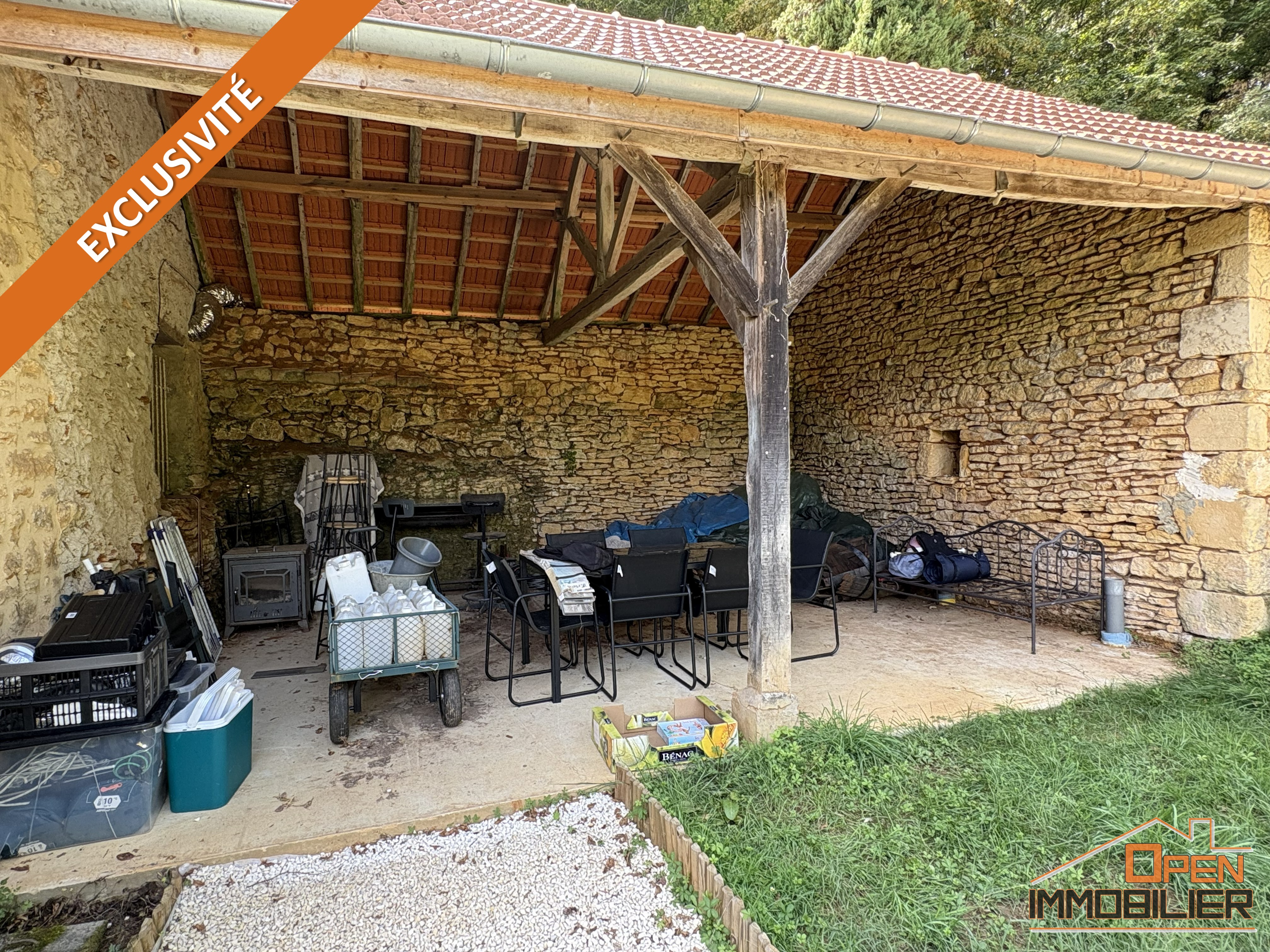 Photo 26 - Propriété troglodyte en pierre-Gîte-Piscine à débordement-Terrain 18 522m²