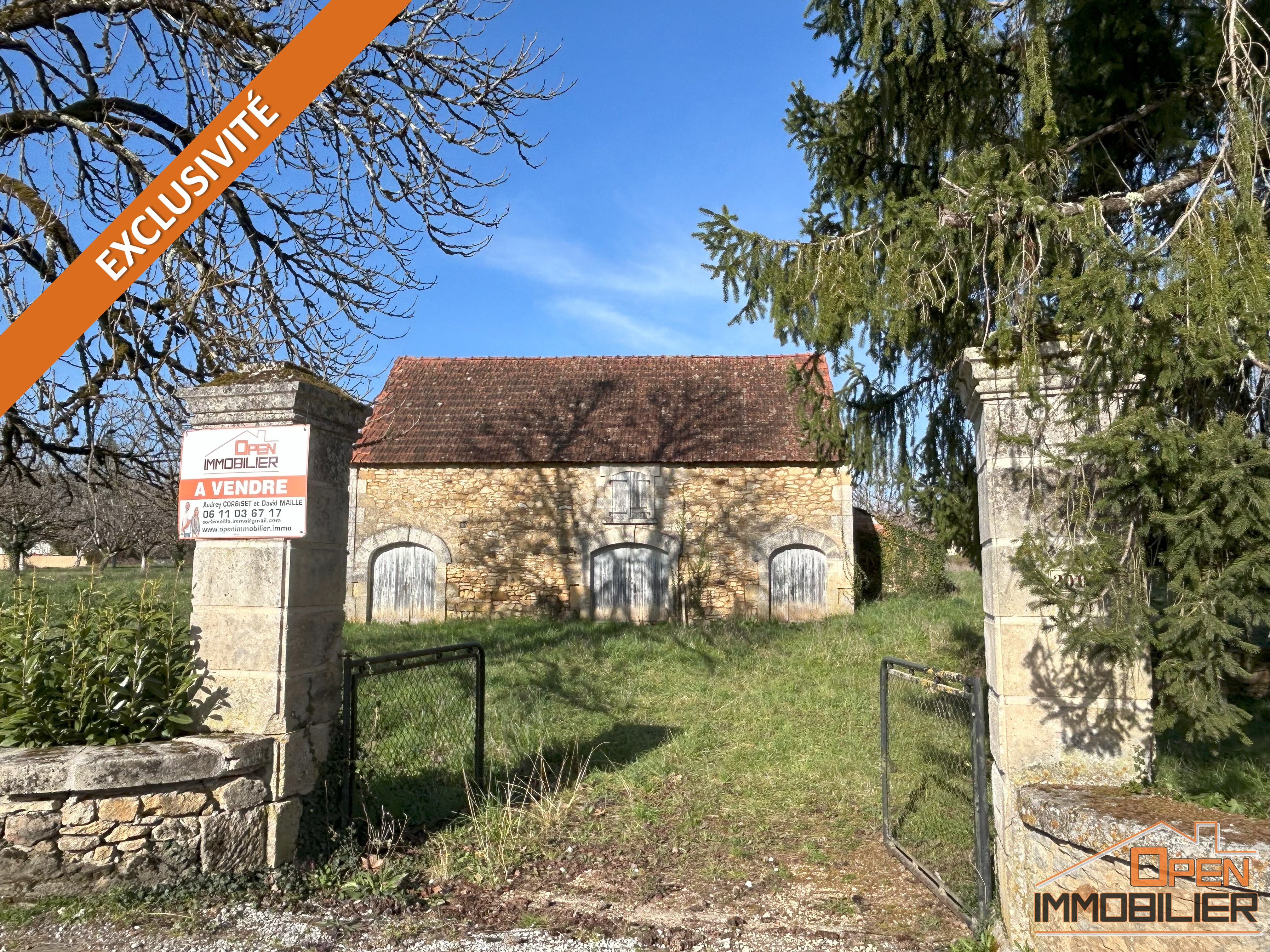 Photo 4 - Maison en pierre 88m²-Grange-Terrain 10 435m²