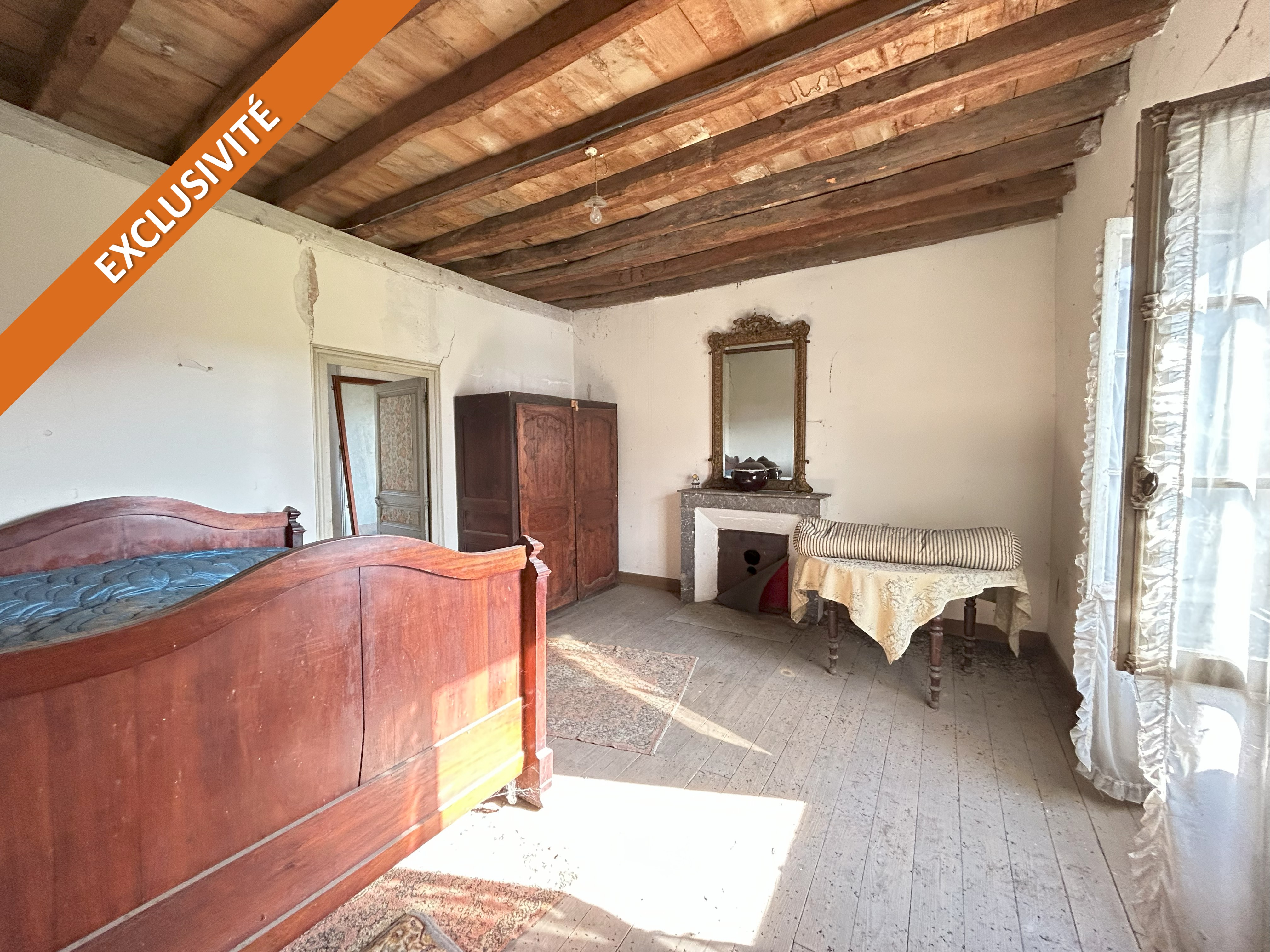 Photo 14 - Maison en pierre 88m²-Grange-Terrain 10 435m²
