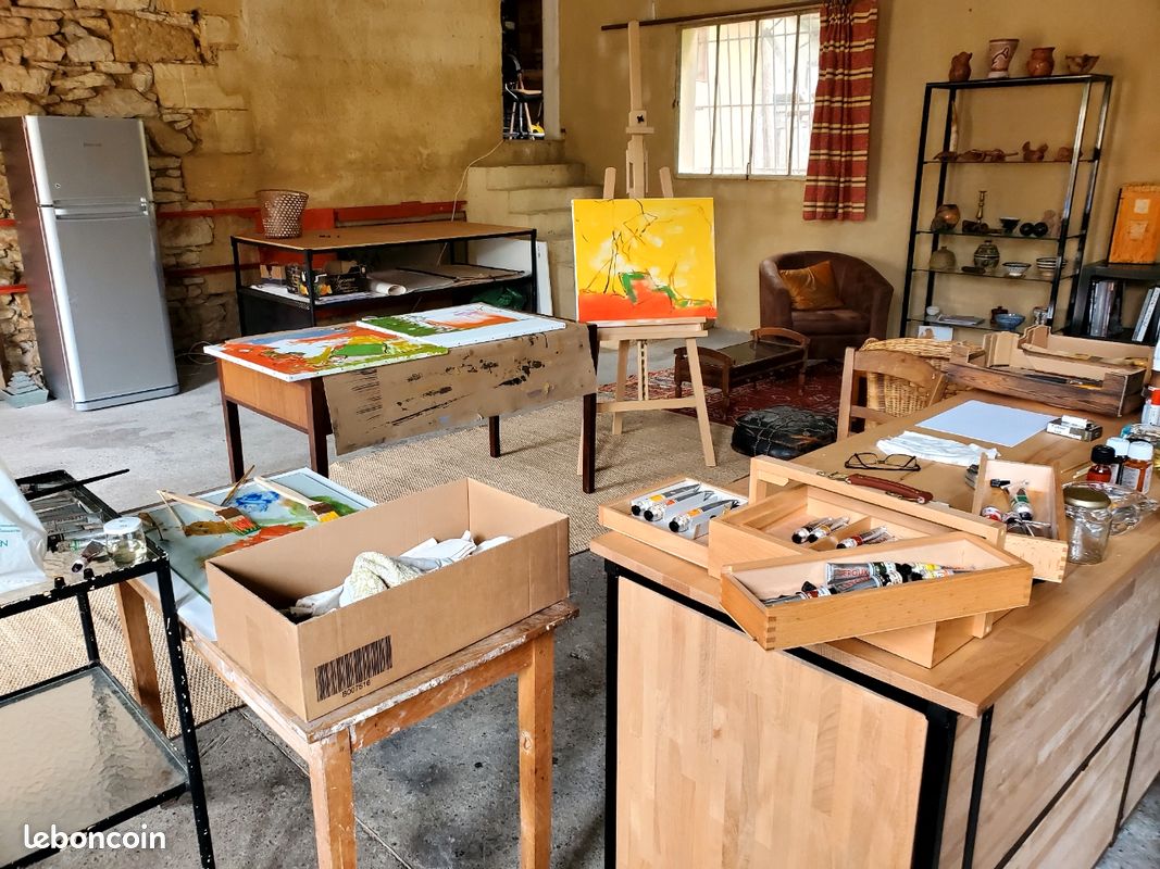 Photo 19 - BELLE MAISON ET GRANGE EN PIERRE A GROS POTENTIEL POUR HABITATION PLUS ATELIER VOIR COMMERCE A SAISIR !