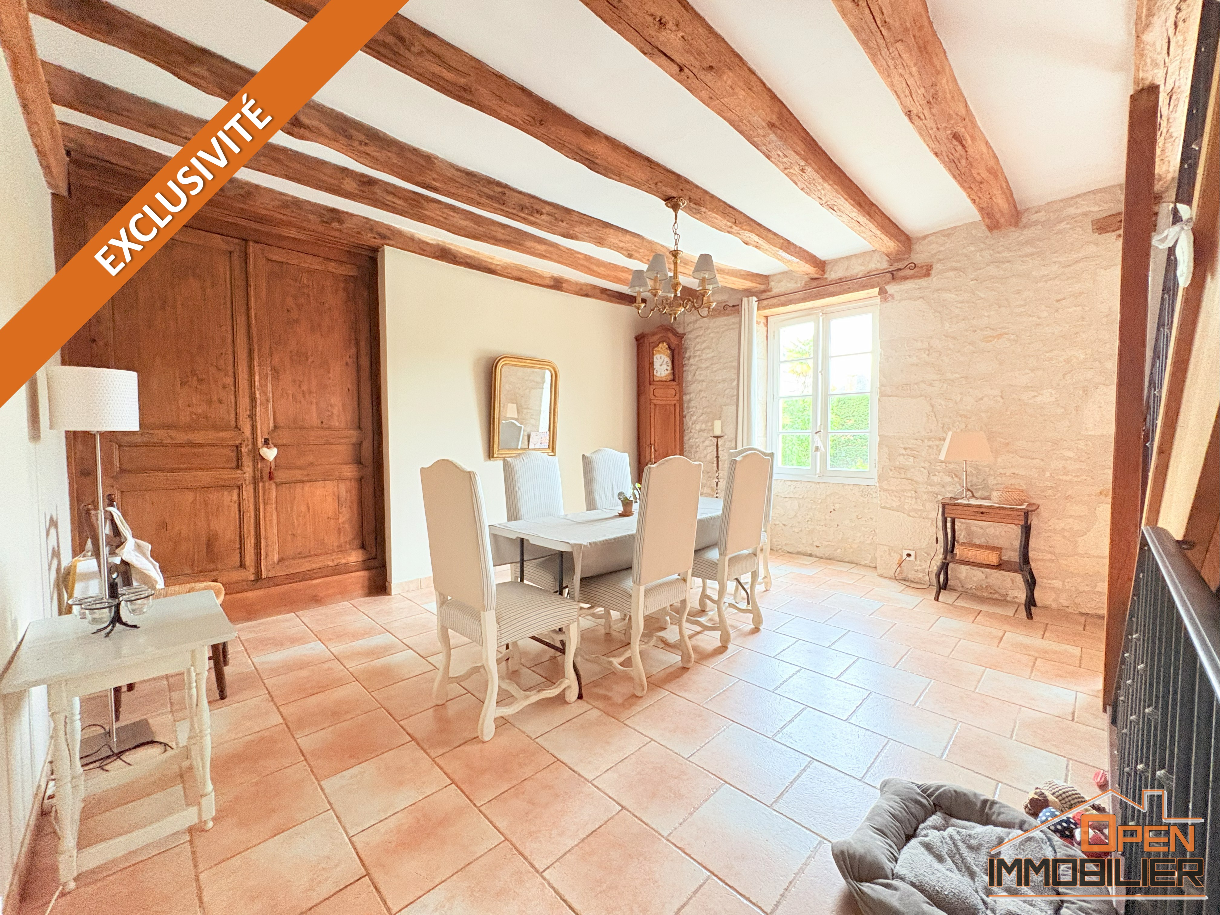 Photo 9 - Maison en pierre 201m²-7 pièces-grange-piscine