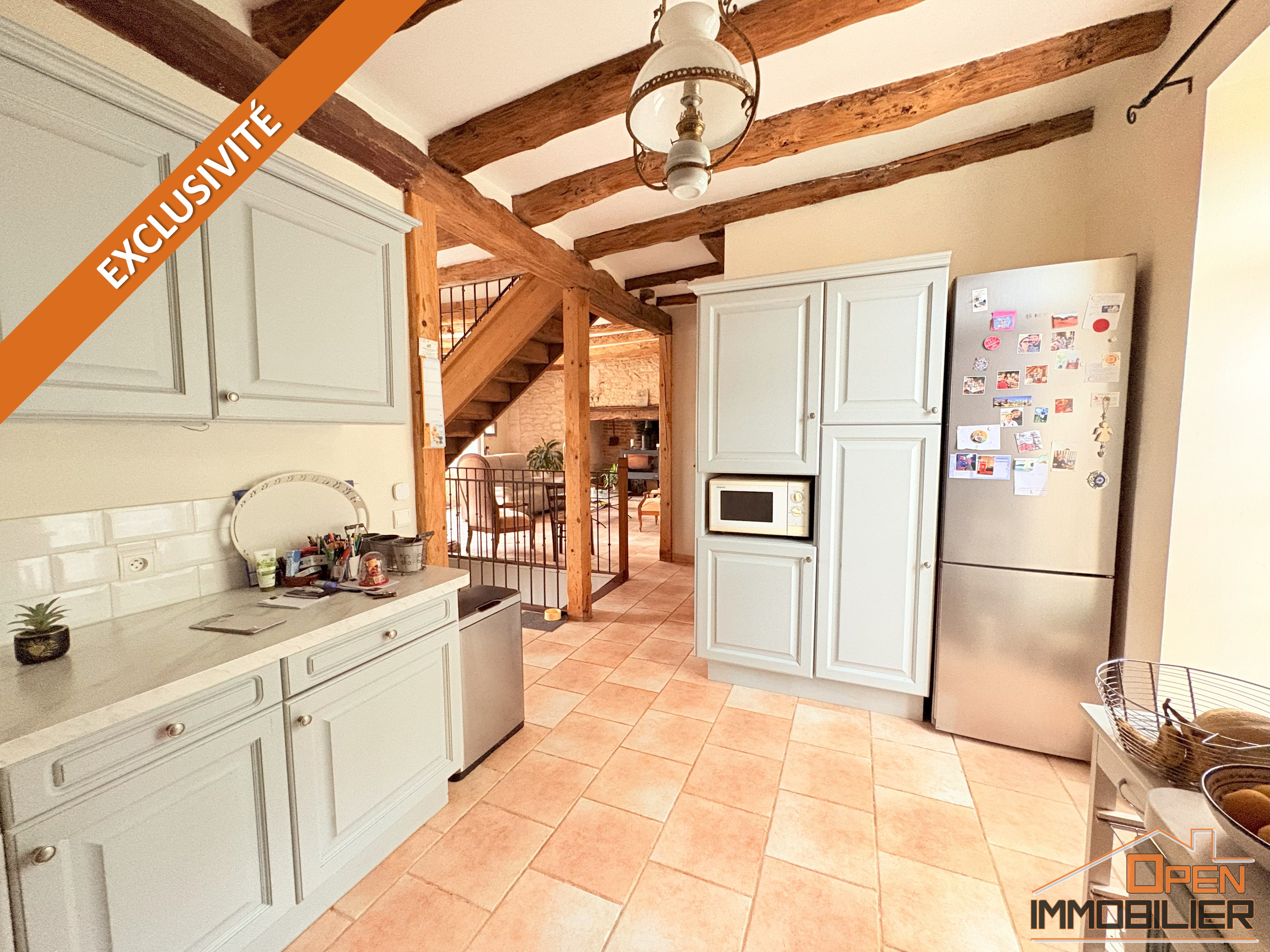 Photo 10 - Maison en pierre 201m²-7 pièces-grange-piscine