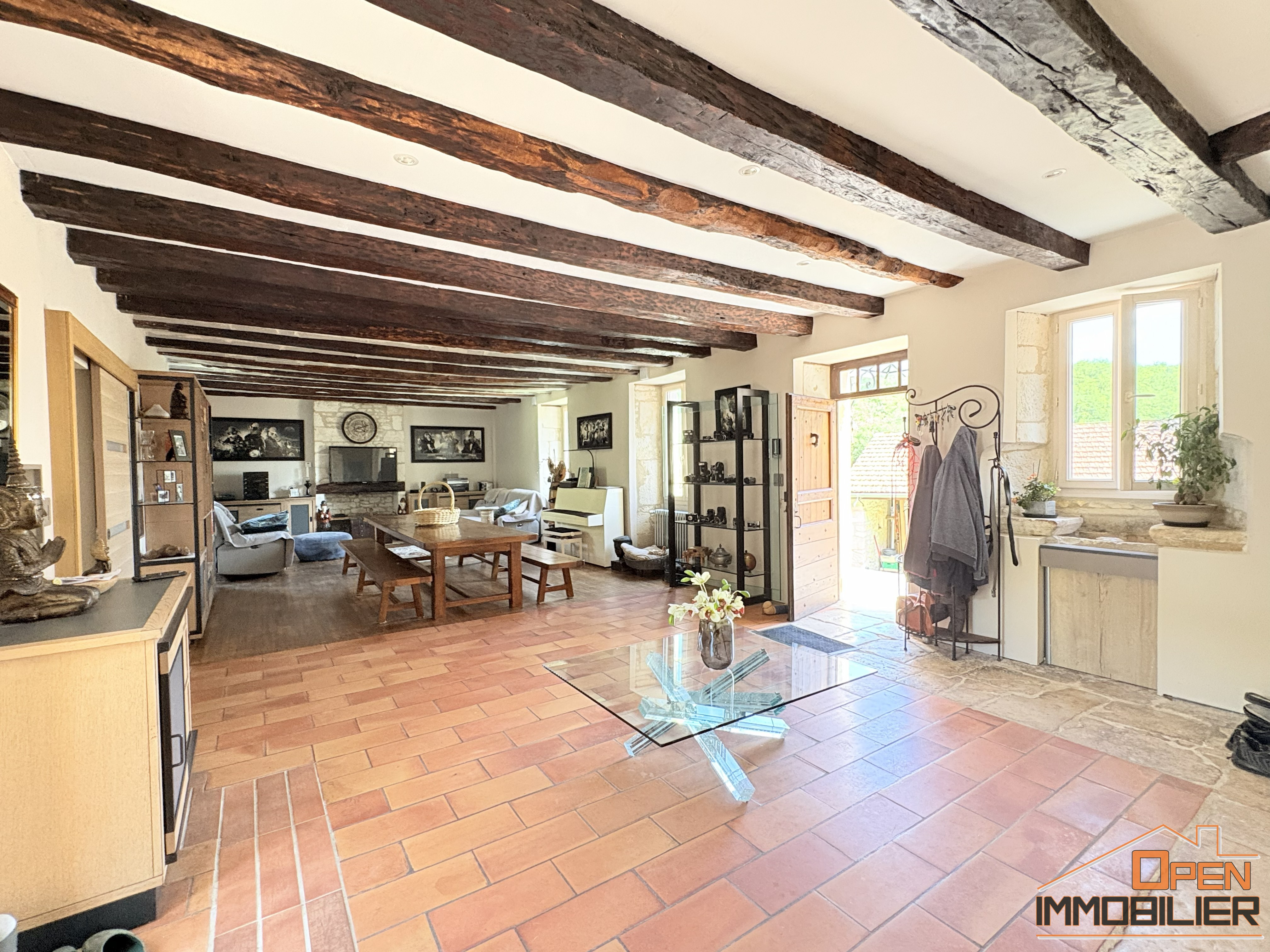 Photo 9 - Propriété en pierre 336m², piscine, gîte, chambres d&rsquo;hôtes et 20 hectares de terrain