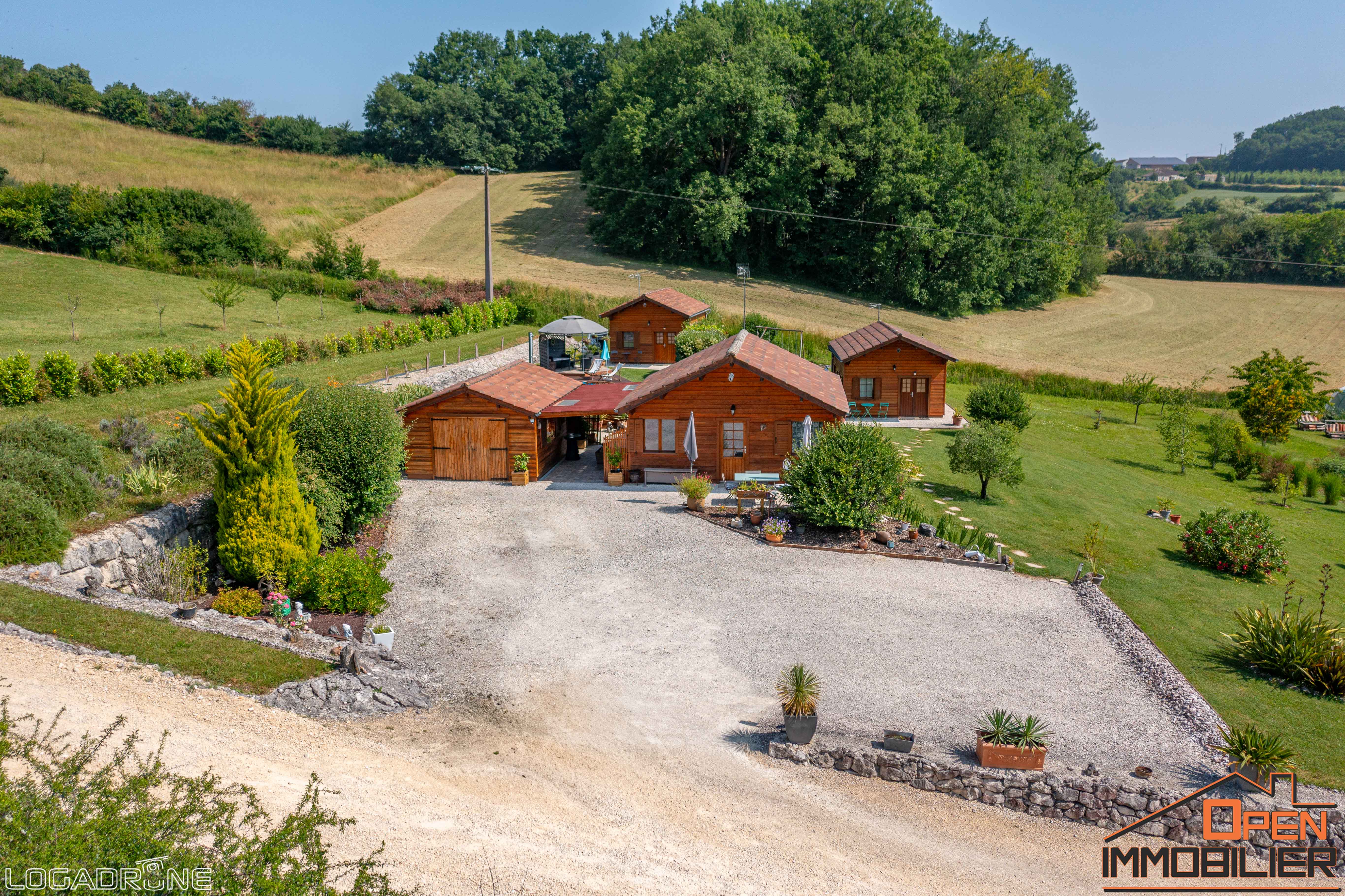 Photo 6 - chalet bois avec piscine