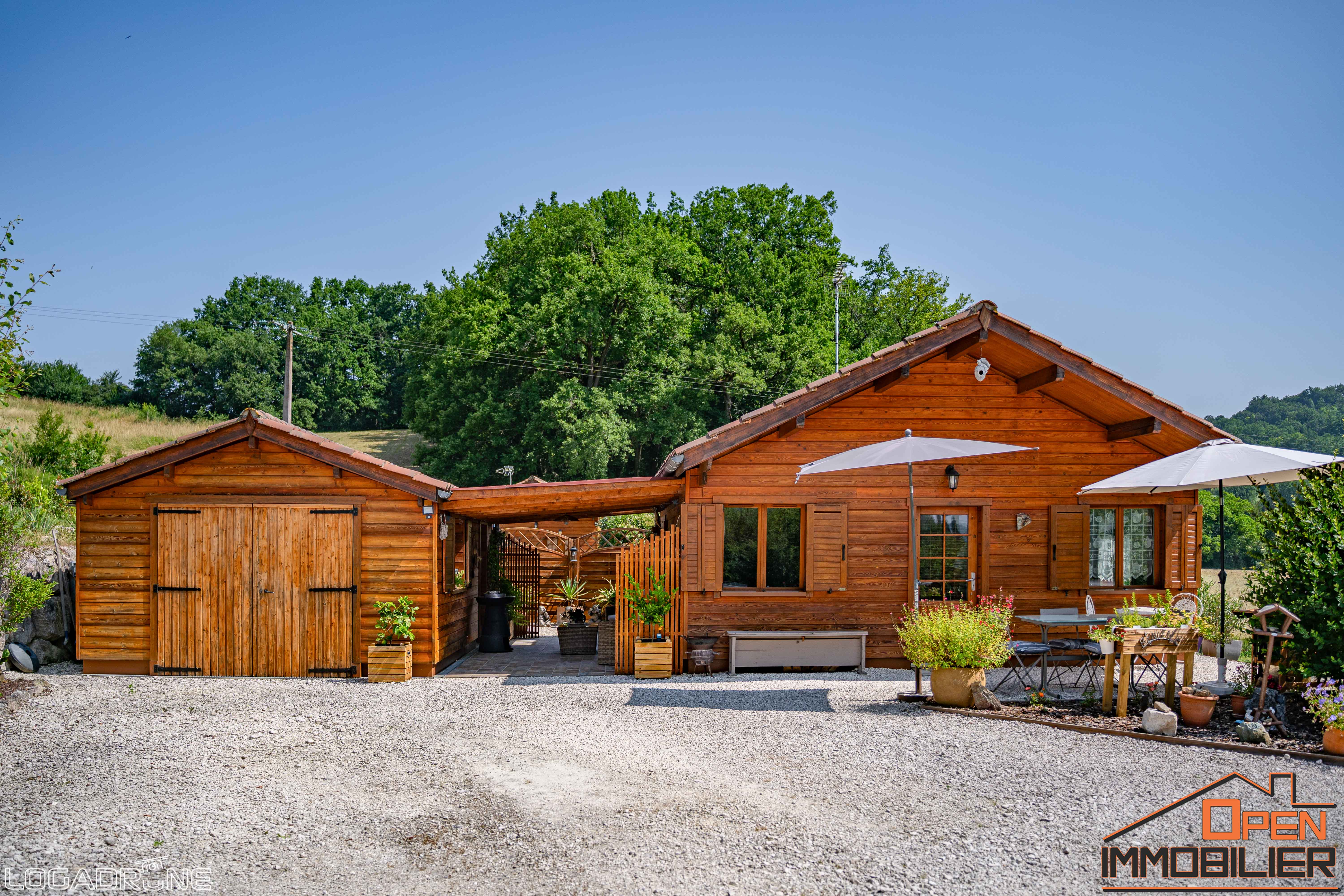 Photo 7 - chalet bois avec piscine