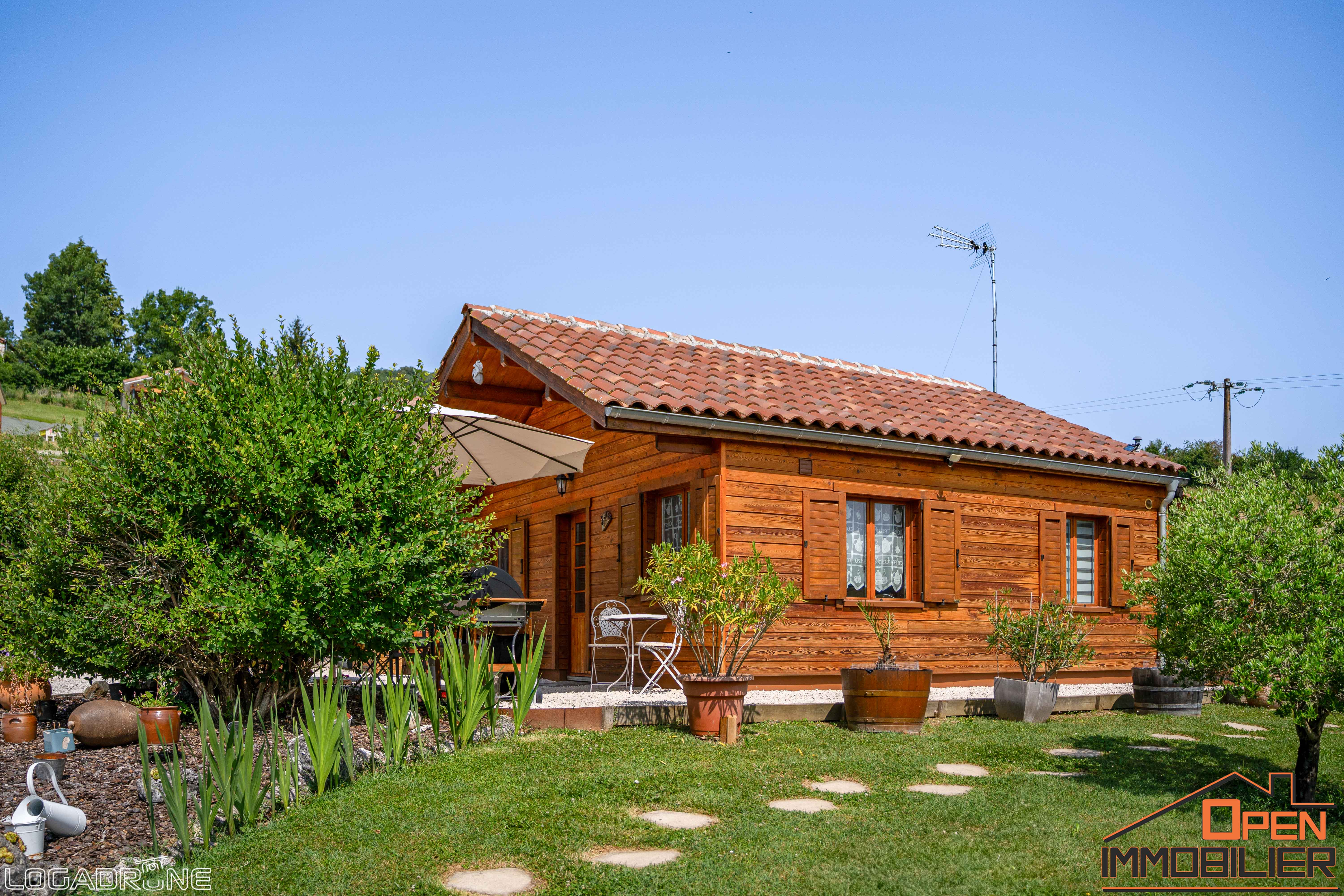 Photo 8 - chalet bois avec piscine