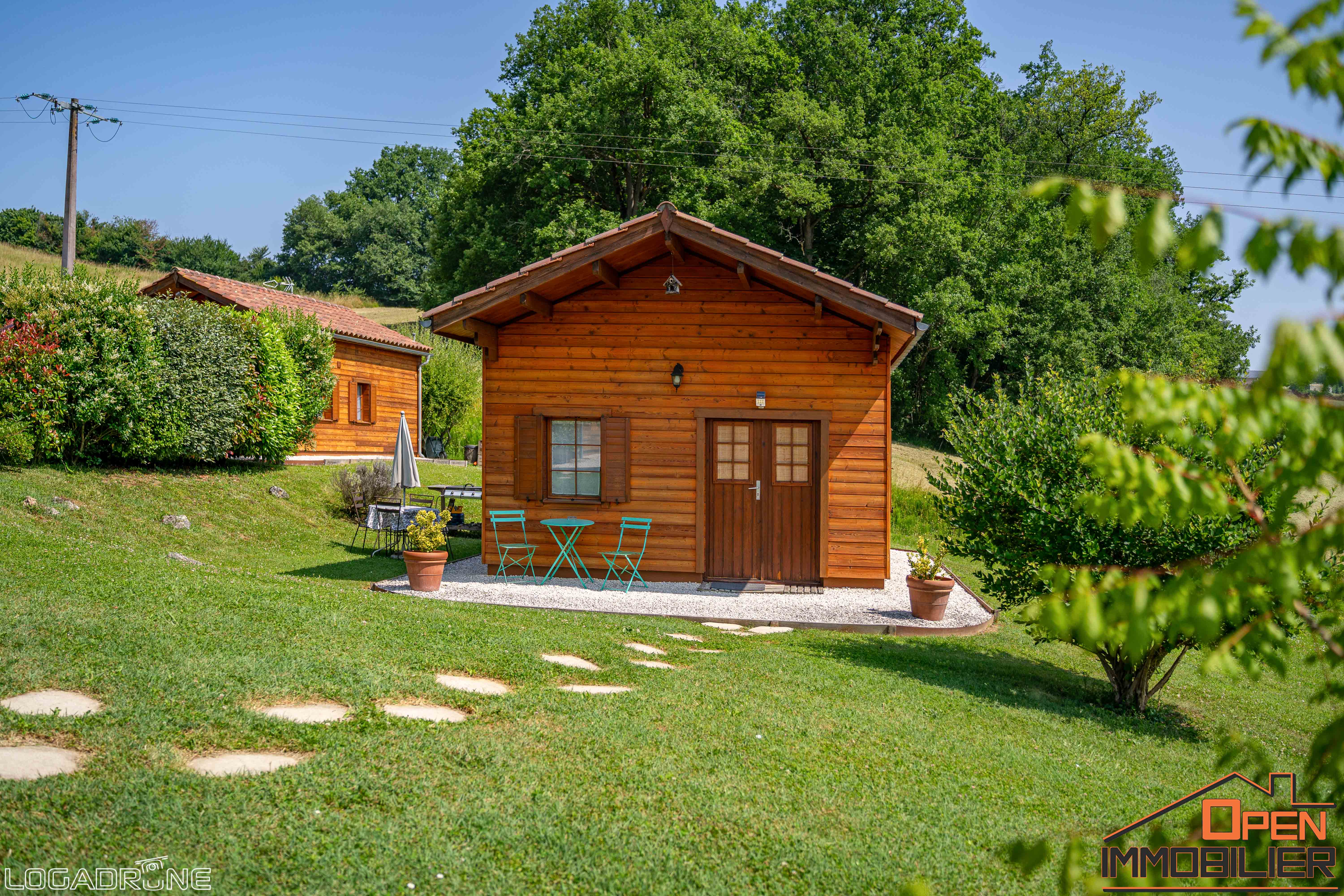 Photo 12 - chalet bois avec piscine