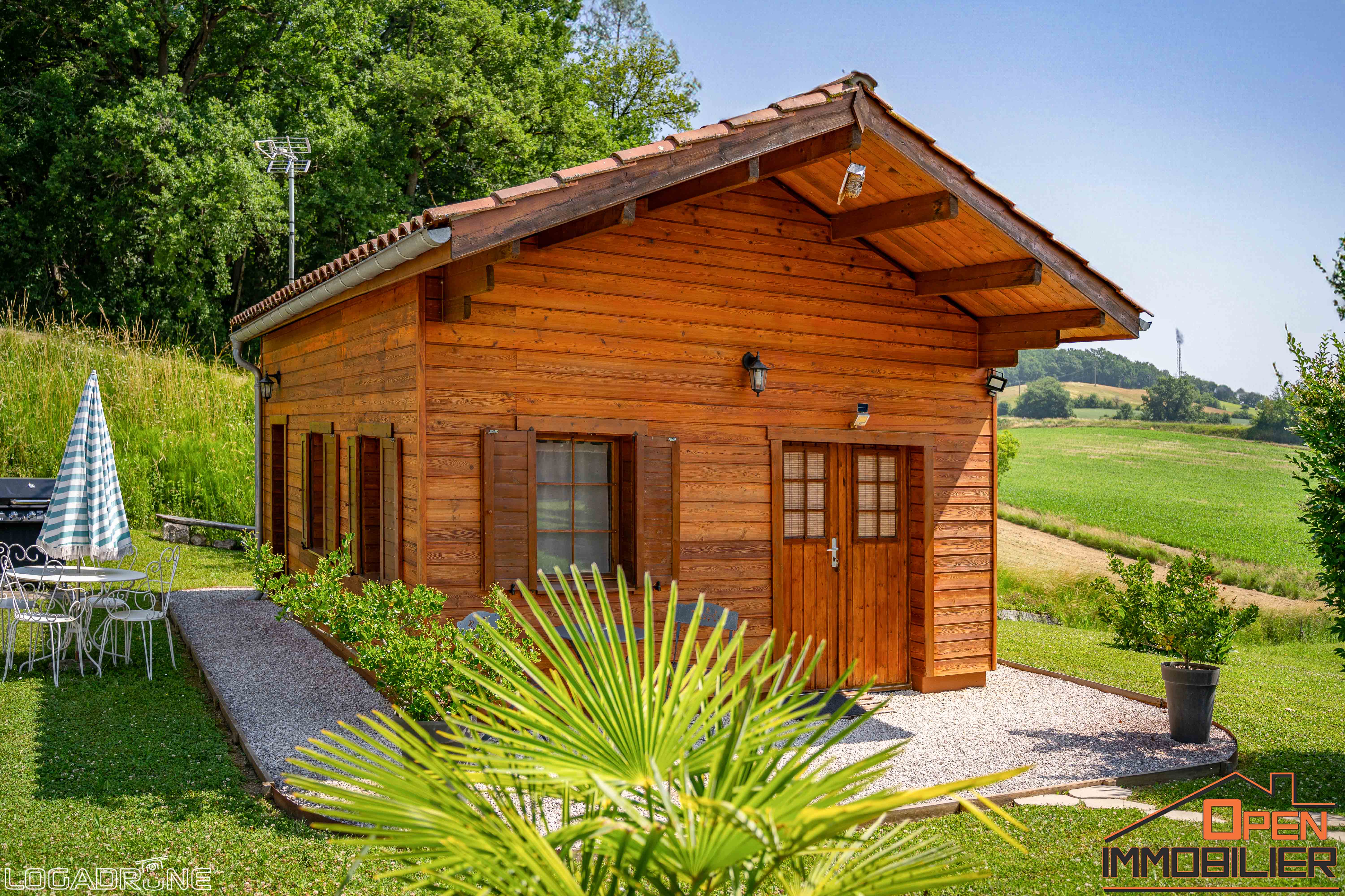 Photo 13 - chalet bois avec piscine