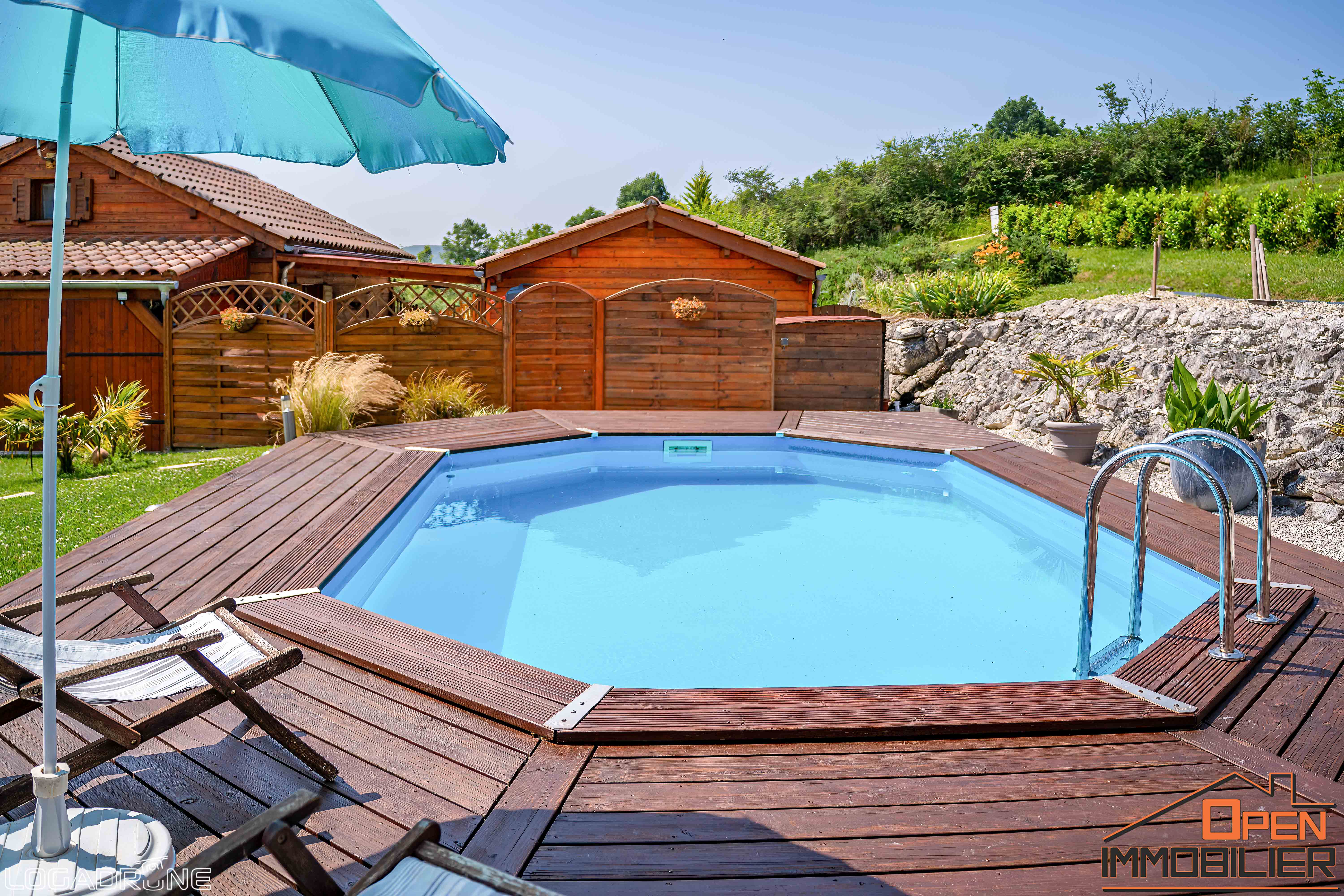 Photo 16 - chalet bois avec piscine