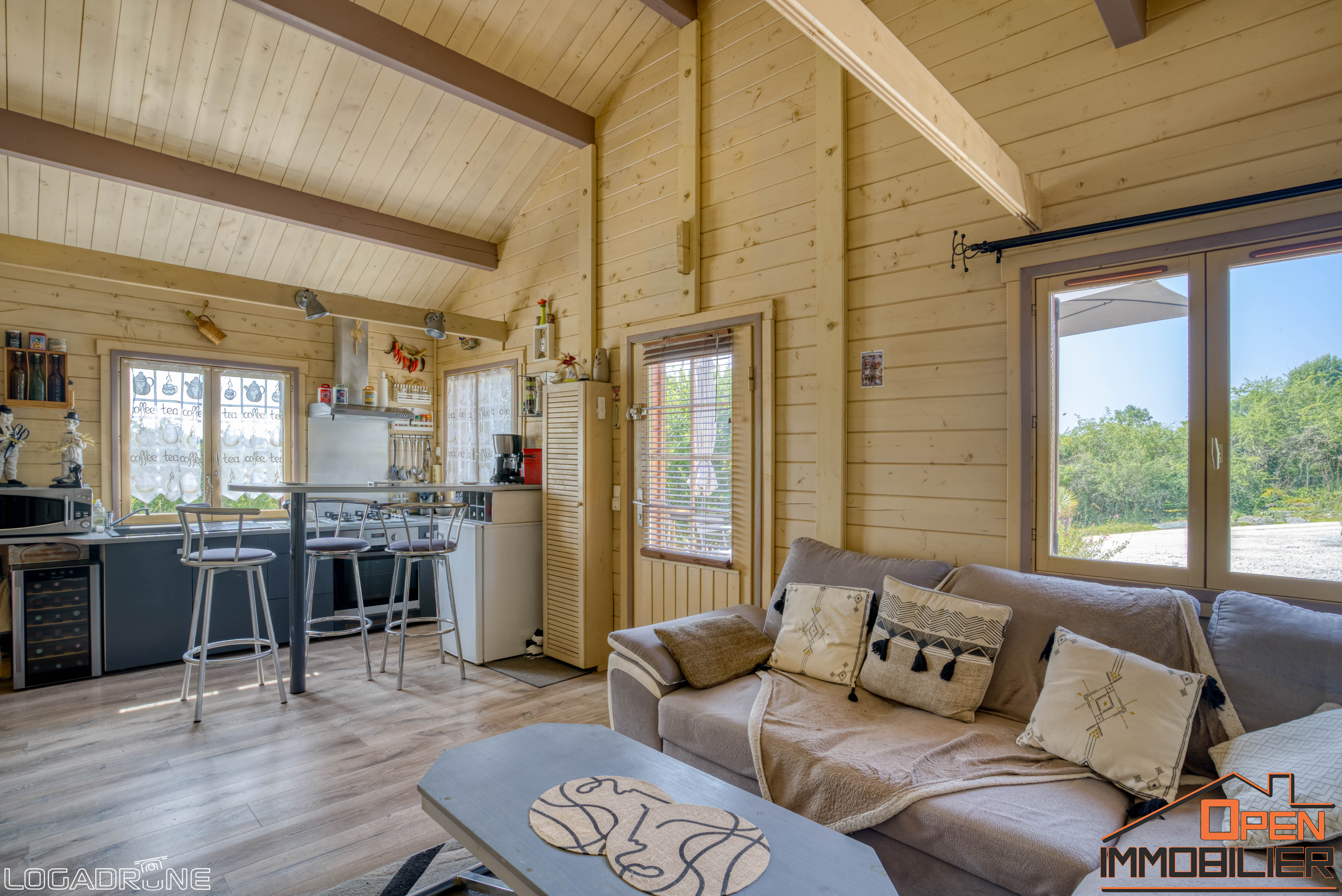Photo 19 - chalet bois avec piscine