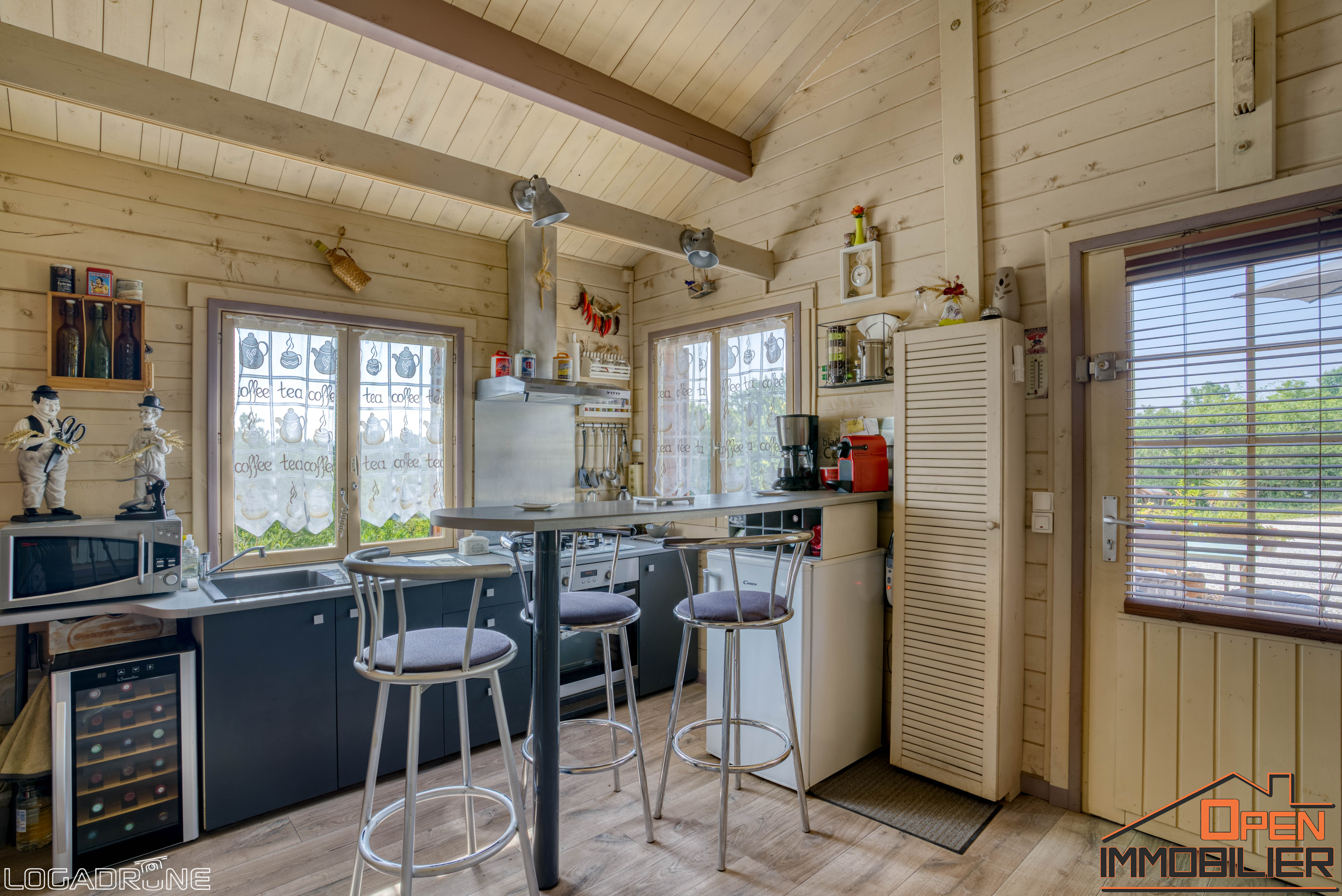 Photo 20 - chalet bois avec piscine