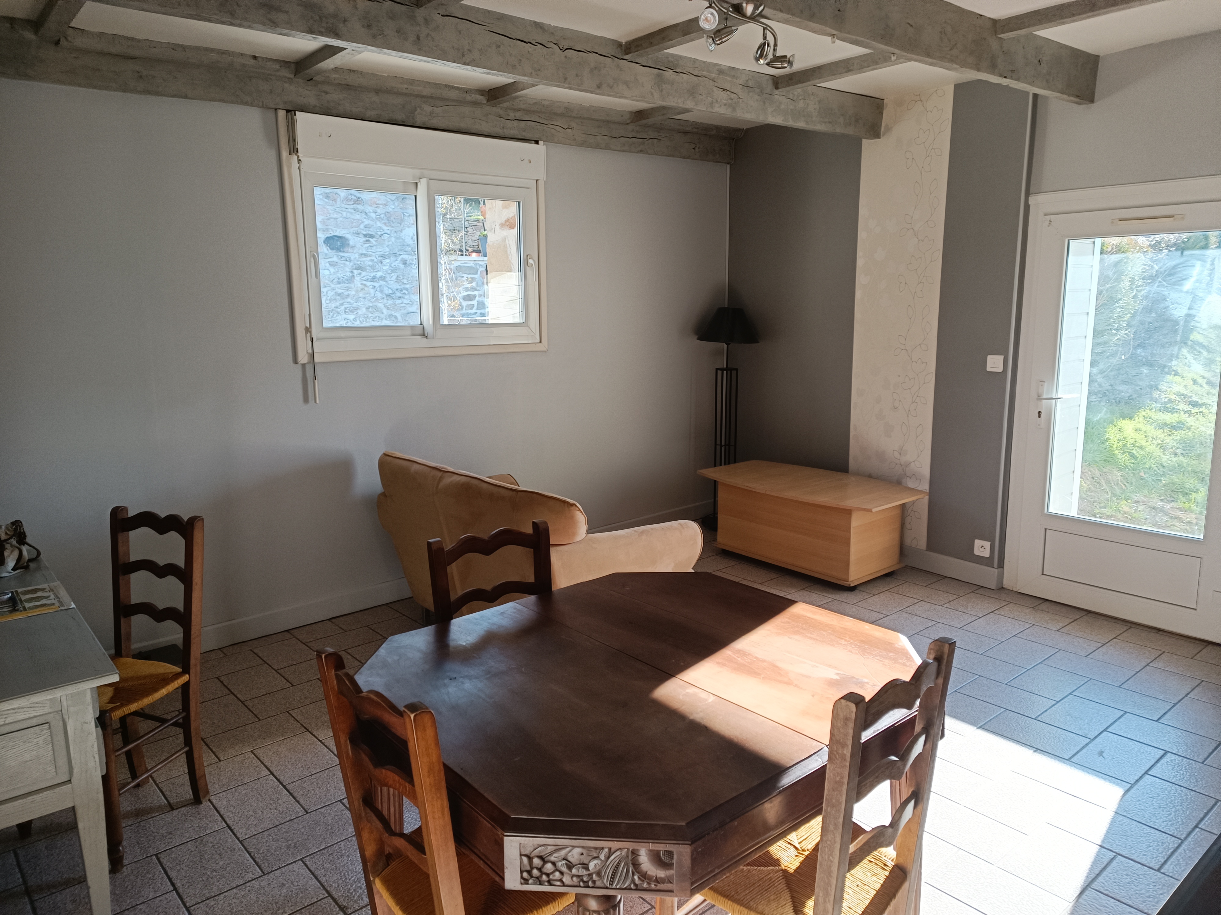Photo 8 - A louer maison Type T2, jardin, terrasse Sainte Fortunade