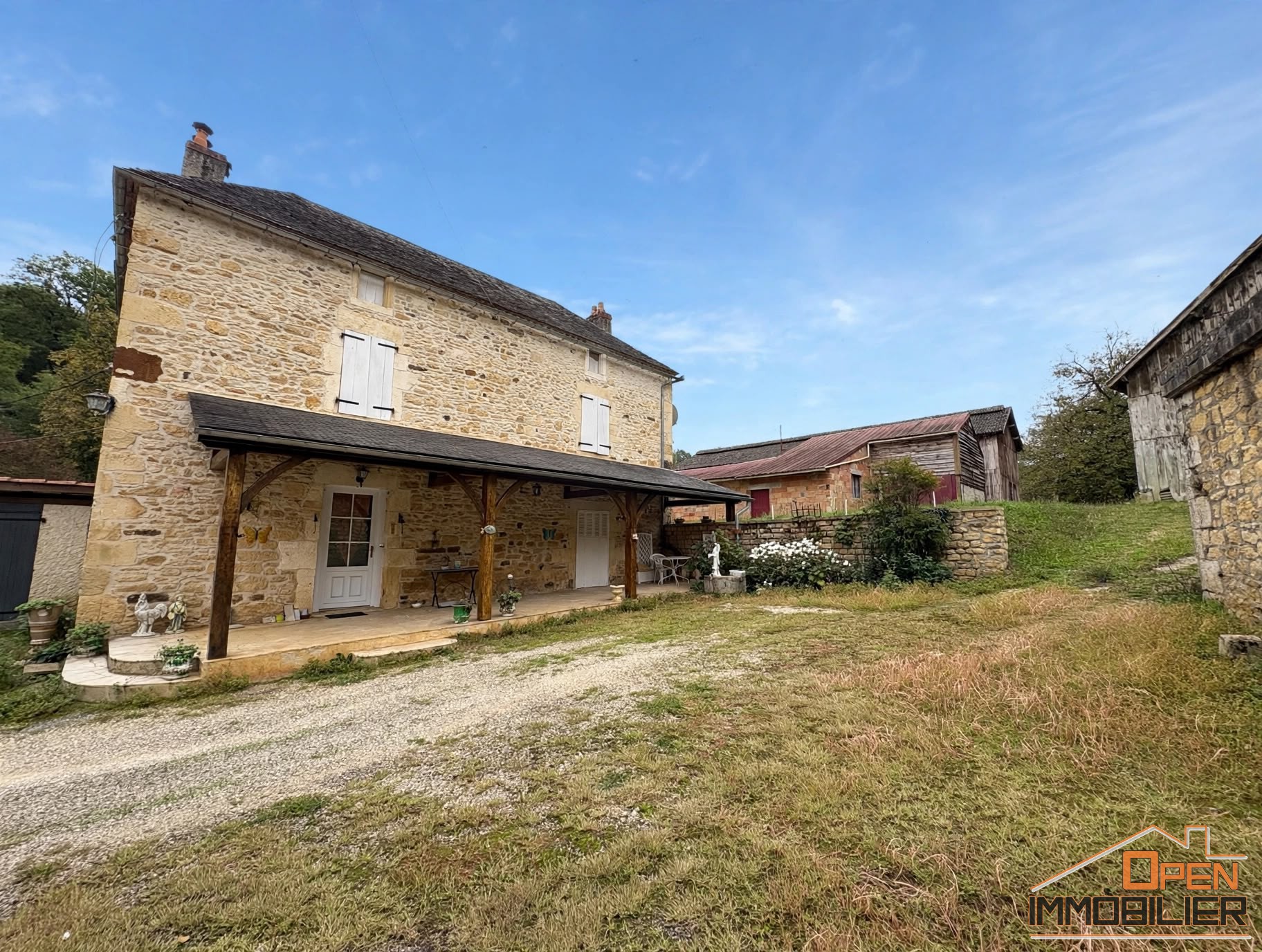 Photo 4 - Corps de ferme-3 séchoirs à tabac-2 granges-terrain 2 hectares