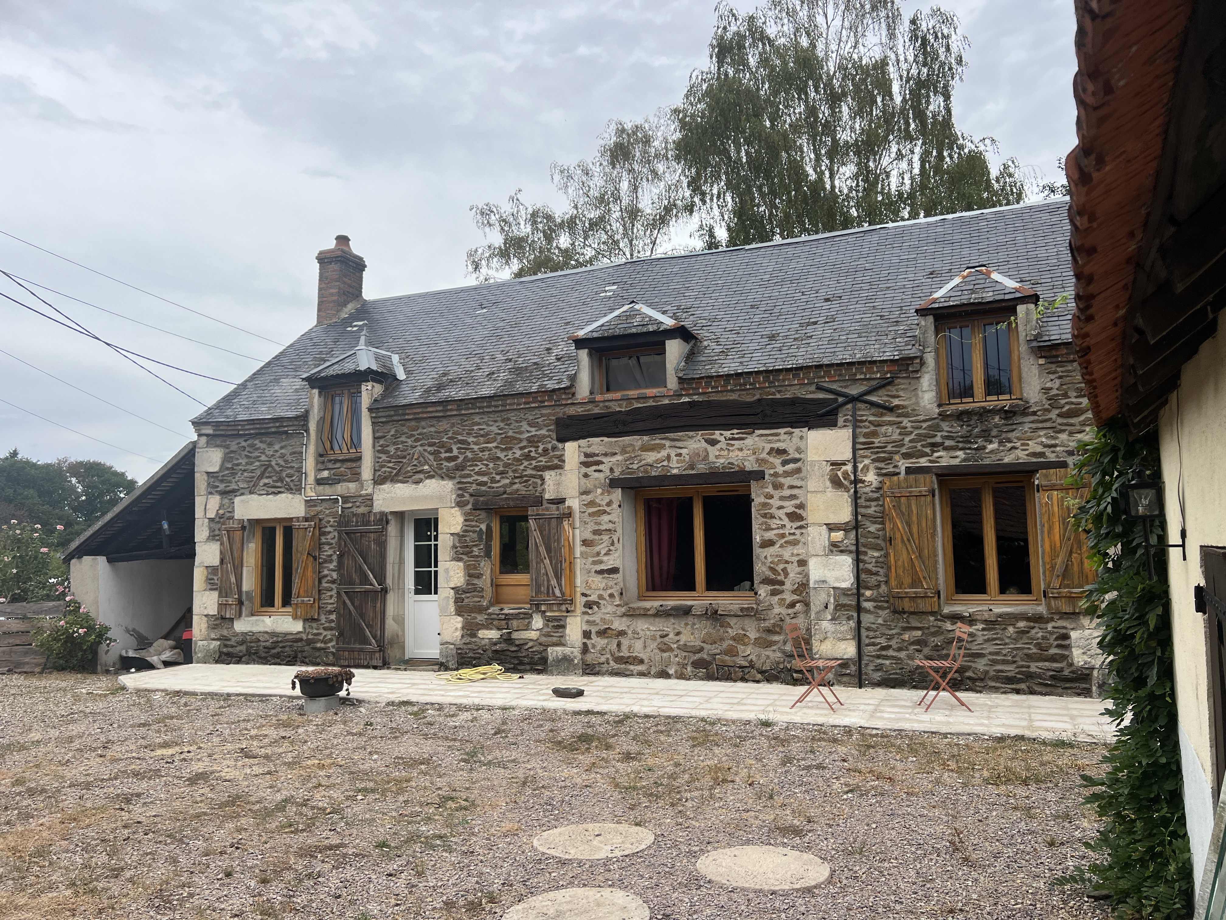 Photo 2 - Maison de campagne : Longère rénovée au calme, à proximité de Châteaumeillant