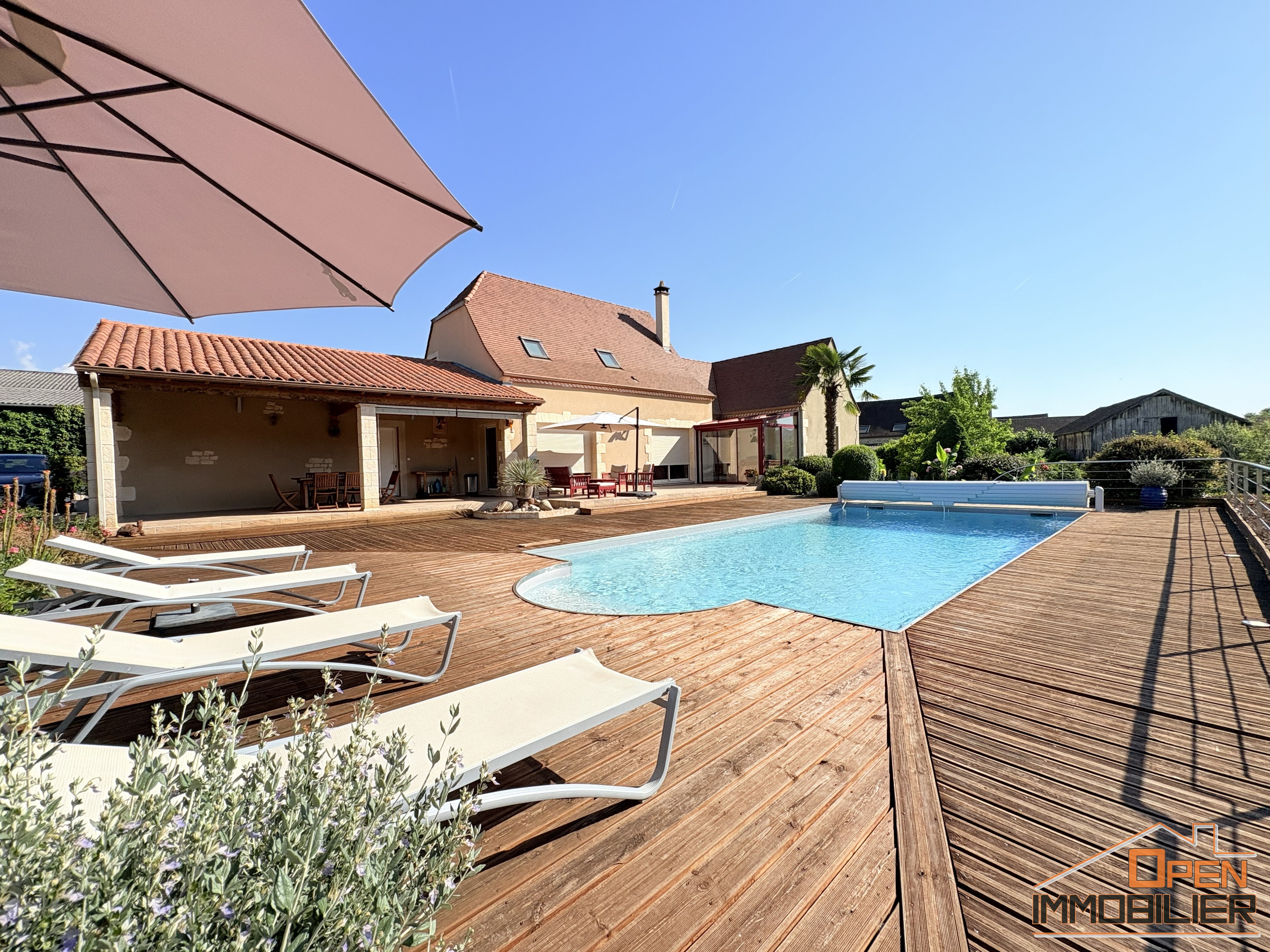 Photo 3 - Propriété Périgourdine 166m²-Piscine-Garages-Terrain 2 754m²