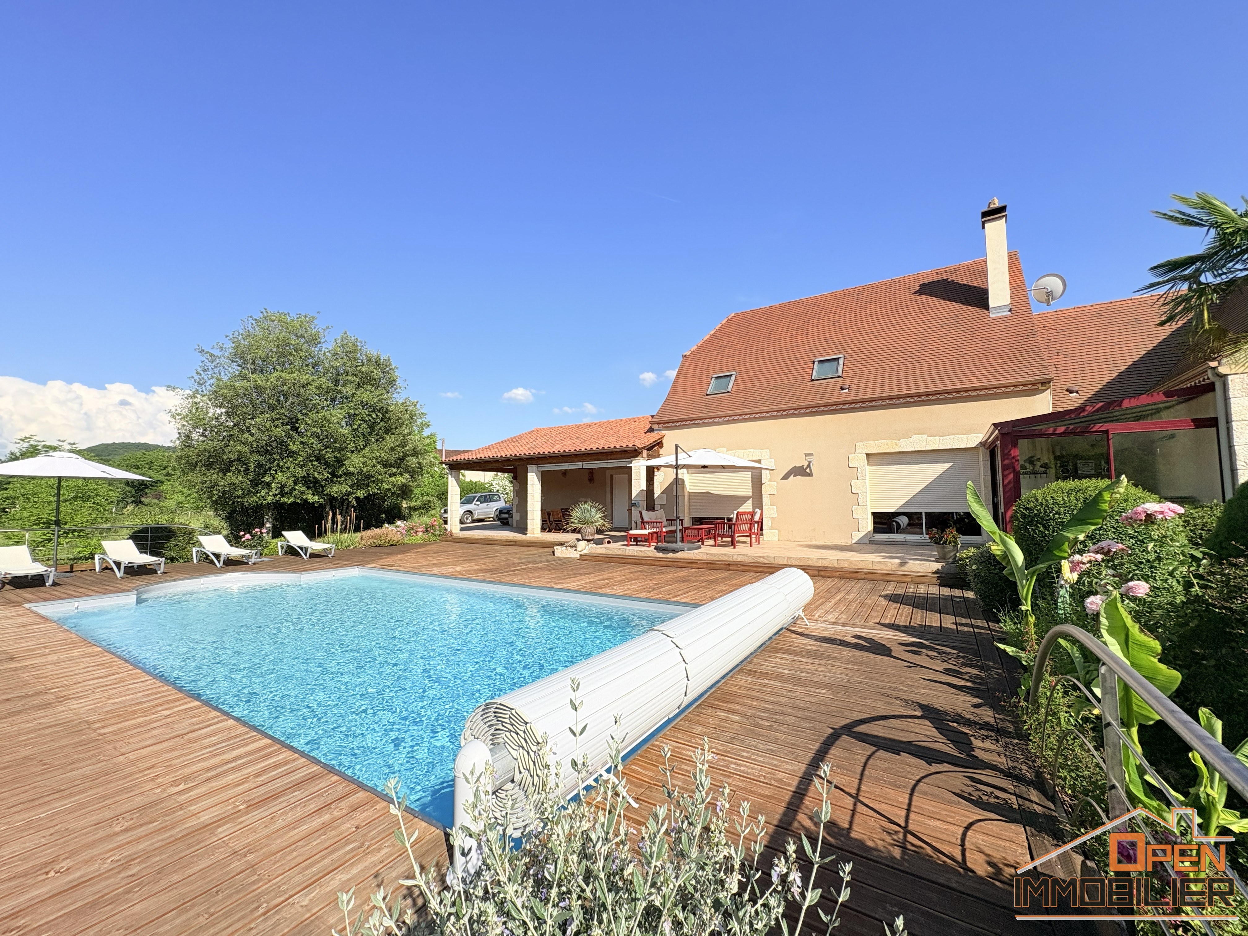 Photo 4 - Propriété Périgourdine 166m²-Piscine-Garages-Terrain 2 754m²