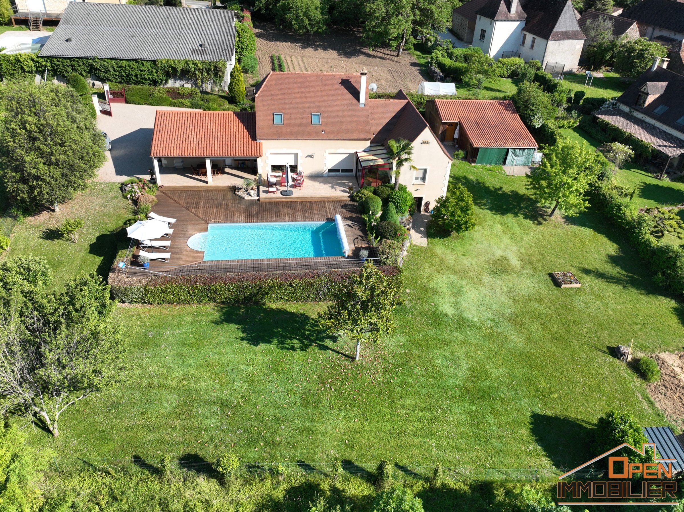 Photo 2 - Propriété Périgourdine 166m²-Piscine-Garages-Terrain 2 754m²