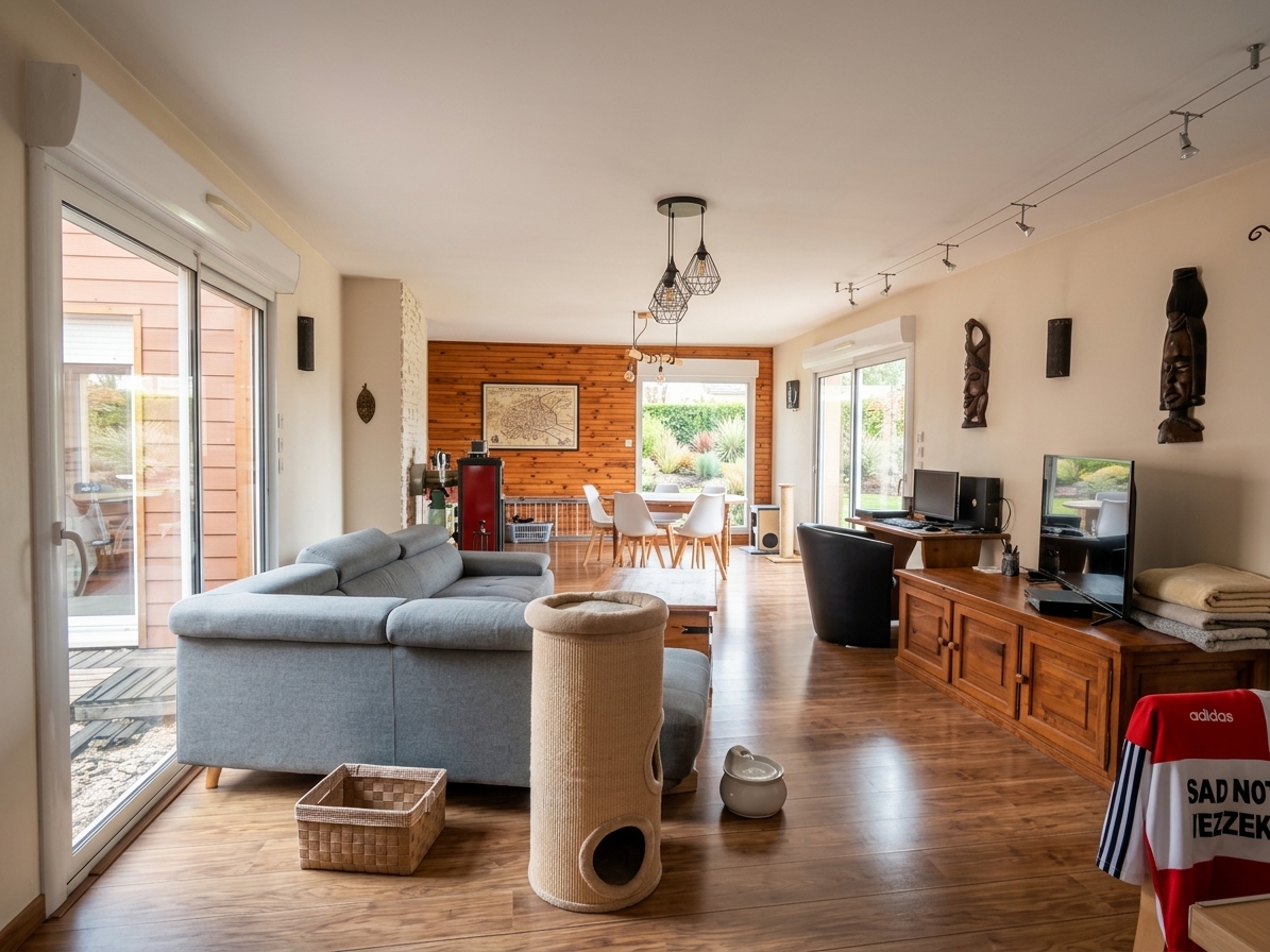 Photo 7 - Maison de plain pied T6 ossature bois avec jardin