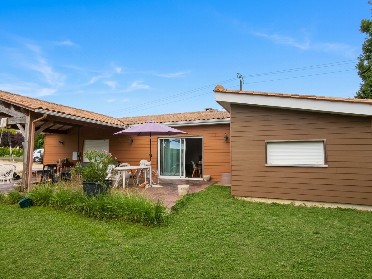 Photo 4 - Maison de plain pied T6 ossature bois avec jardin